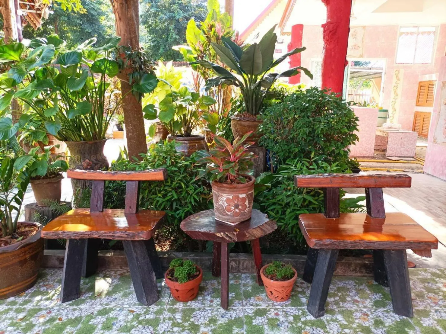 Patio in Vimanmek Resort