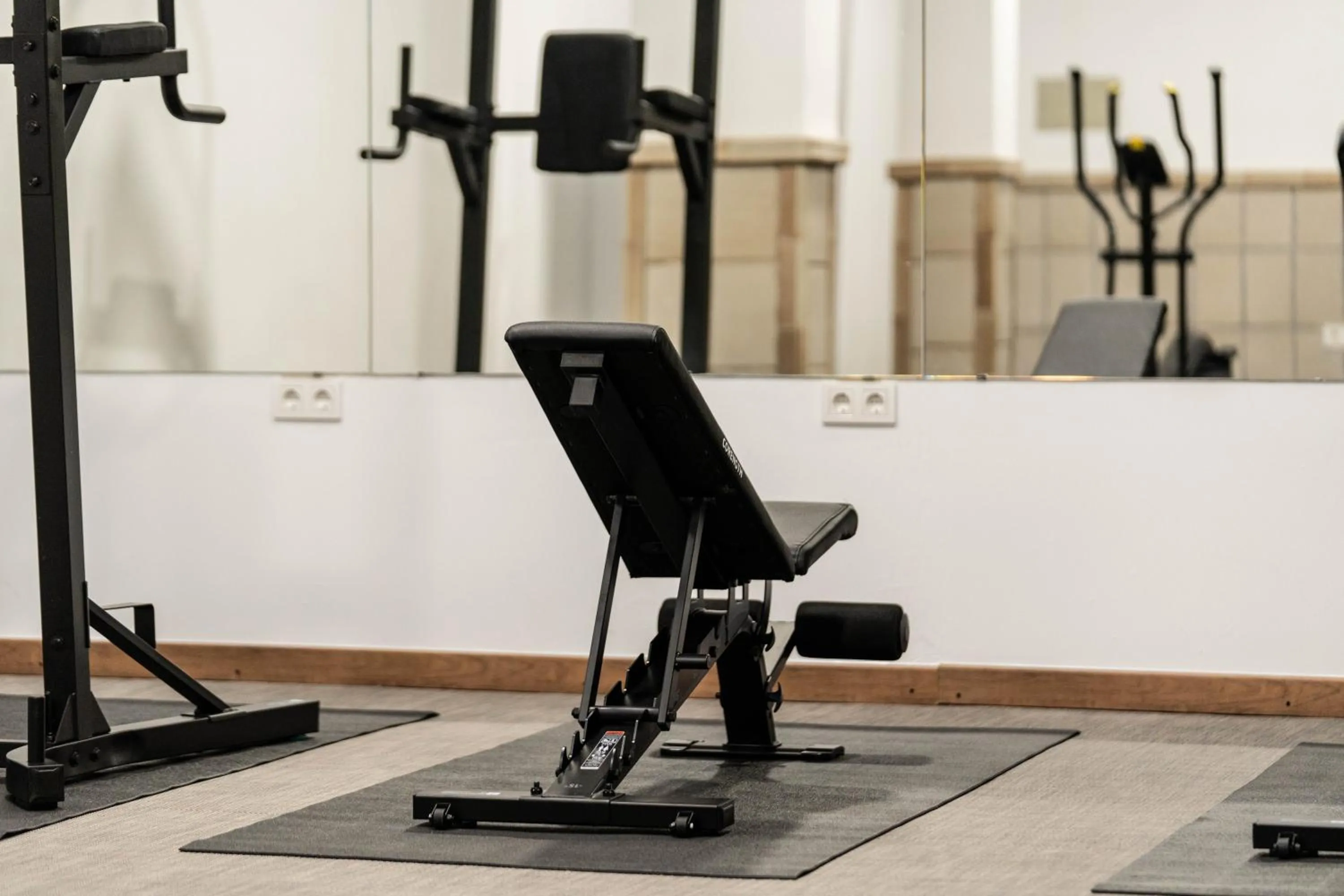 Fitness centre/facilities in Hotel Finca Los Abetos