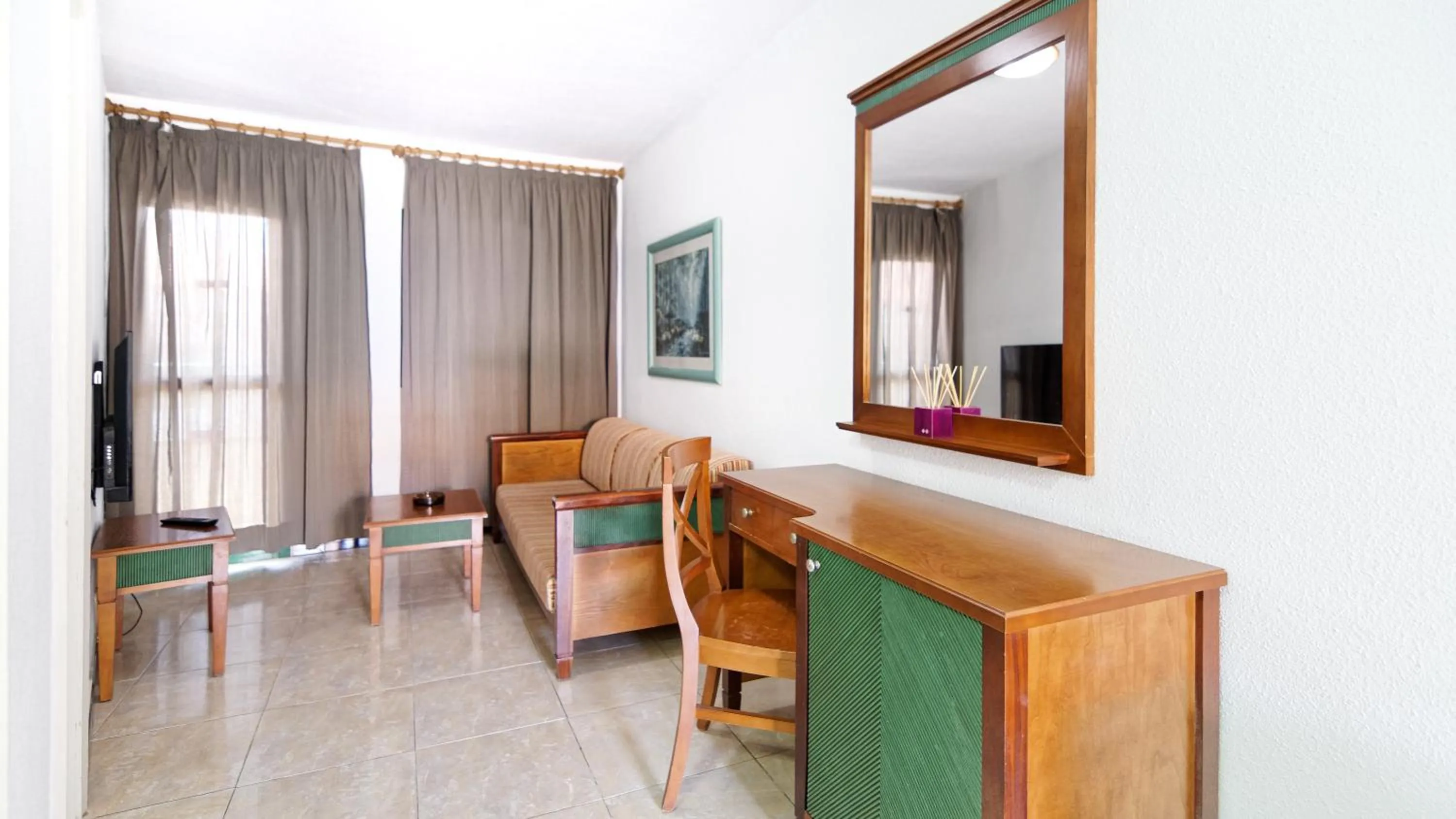 Seating area in Las Faluas