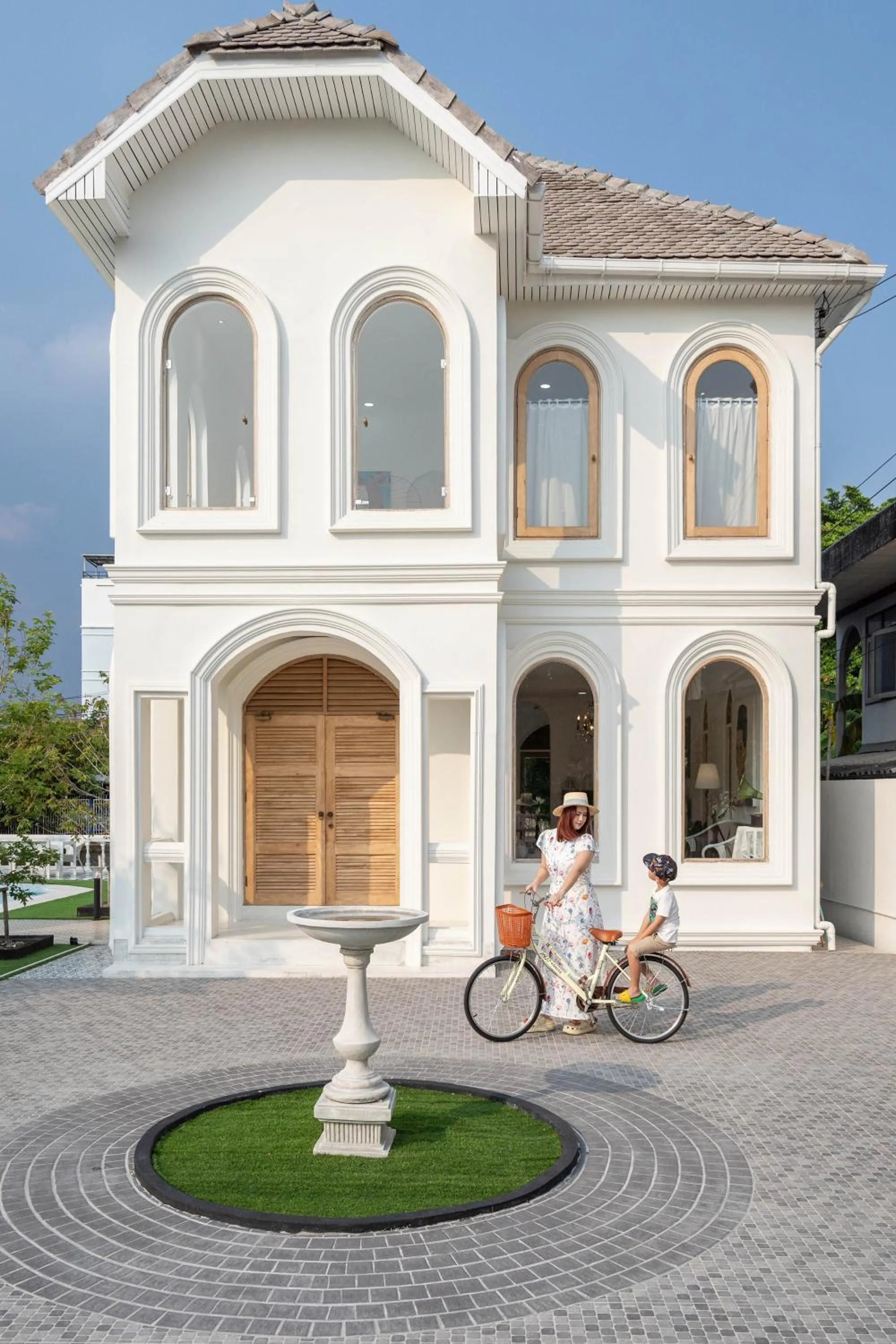 Property building in Arpo Pool Villa Riverside Bangkok