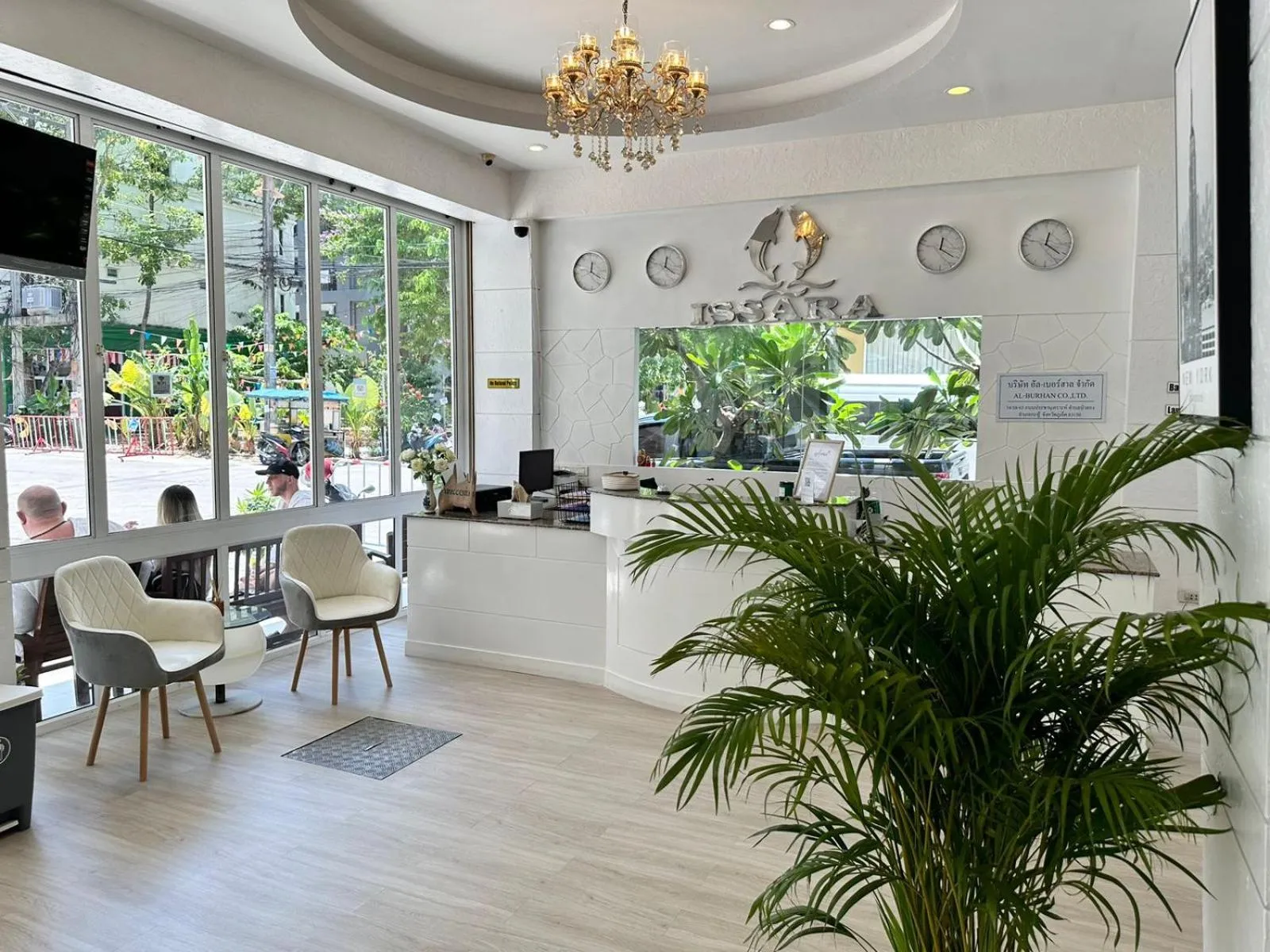 Seating area in Issara Patong Beach