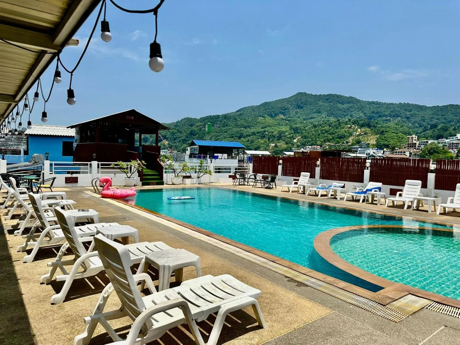 Natural landscape in Issara Patong Beach