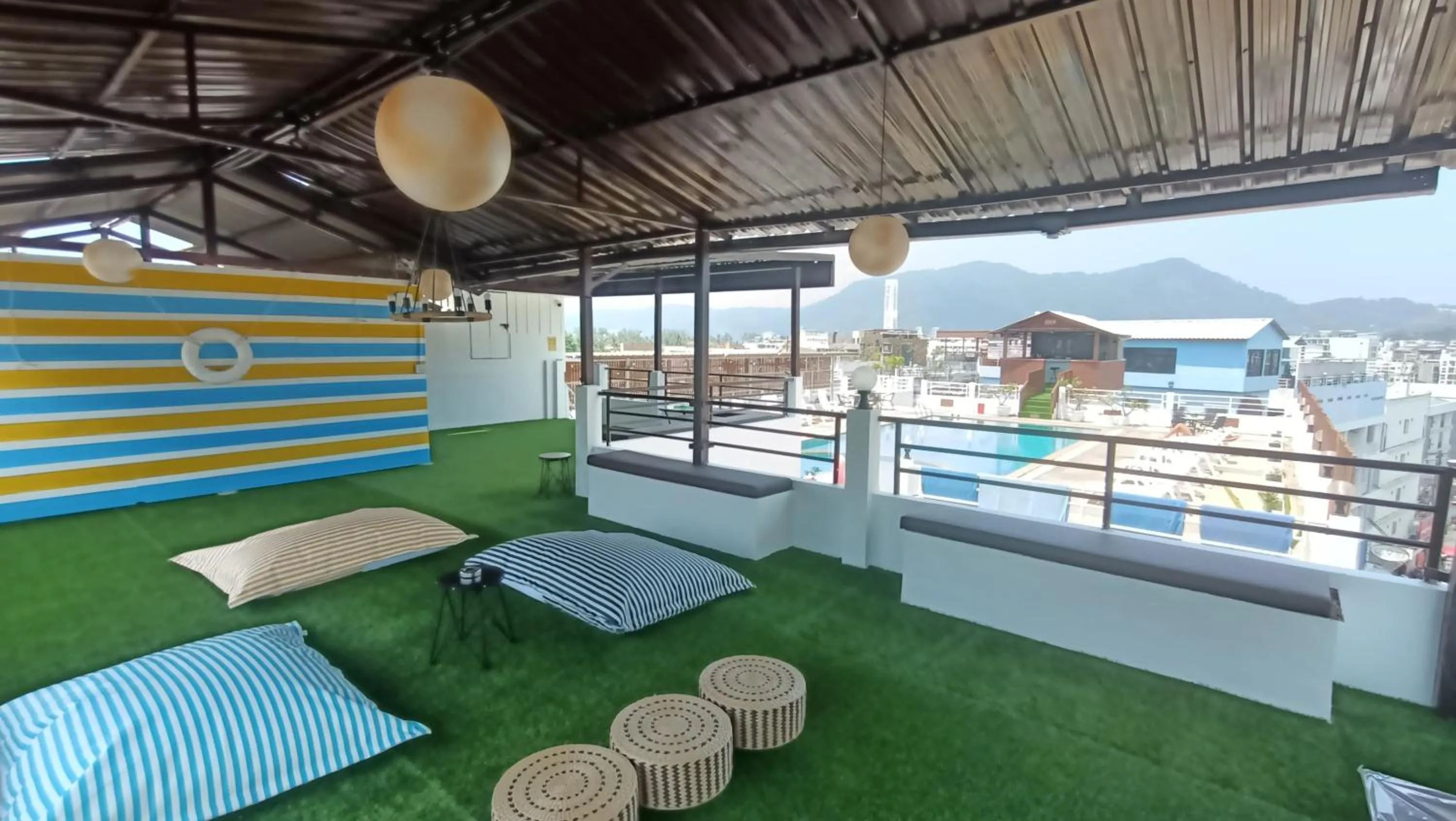 Seating area in Issara Patong Beach