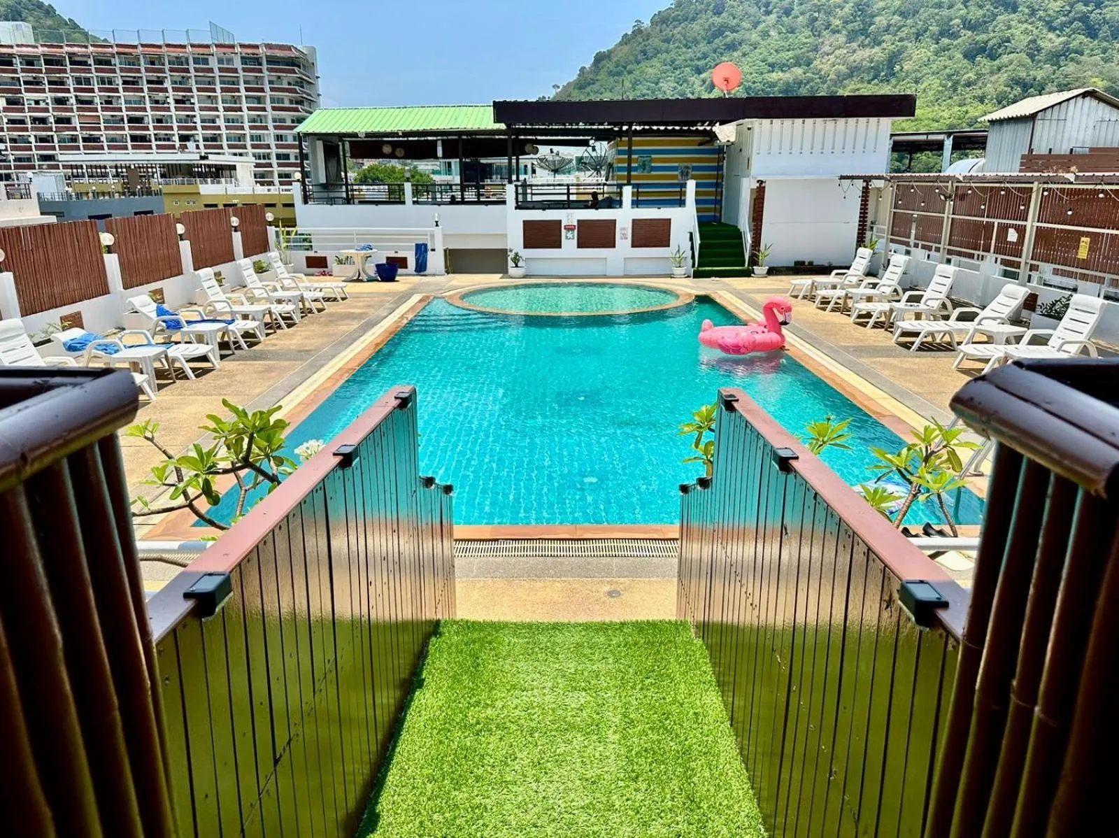 Pool view in Issara Patong Beach