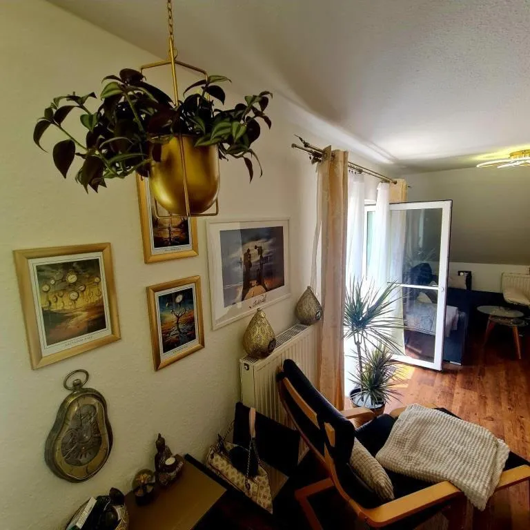 Living room in Urlaubsdomizil Am Töpfer - Ferienwohnungen in Olbersdorf
