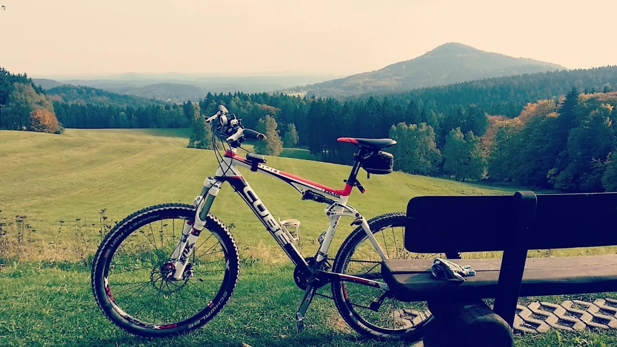 Natural landscape in Urlaubsdomizil Am Töpfer - Ferienwohnungen in Olbersdorf