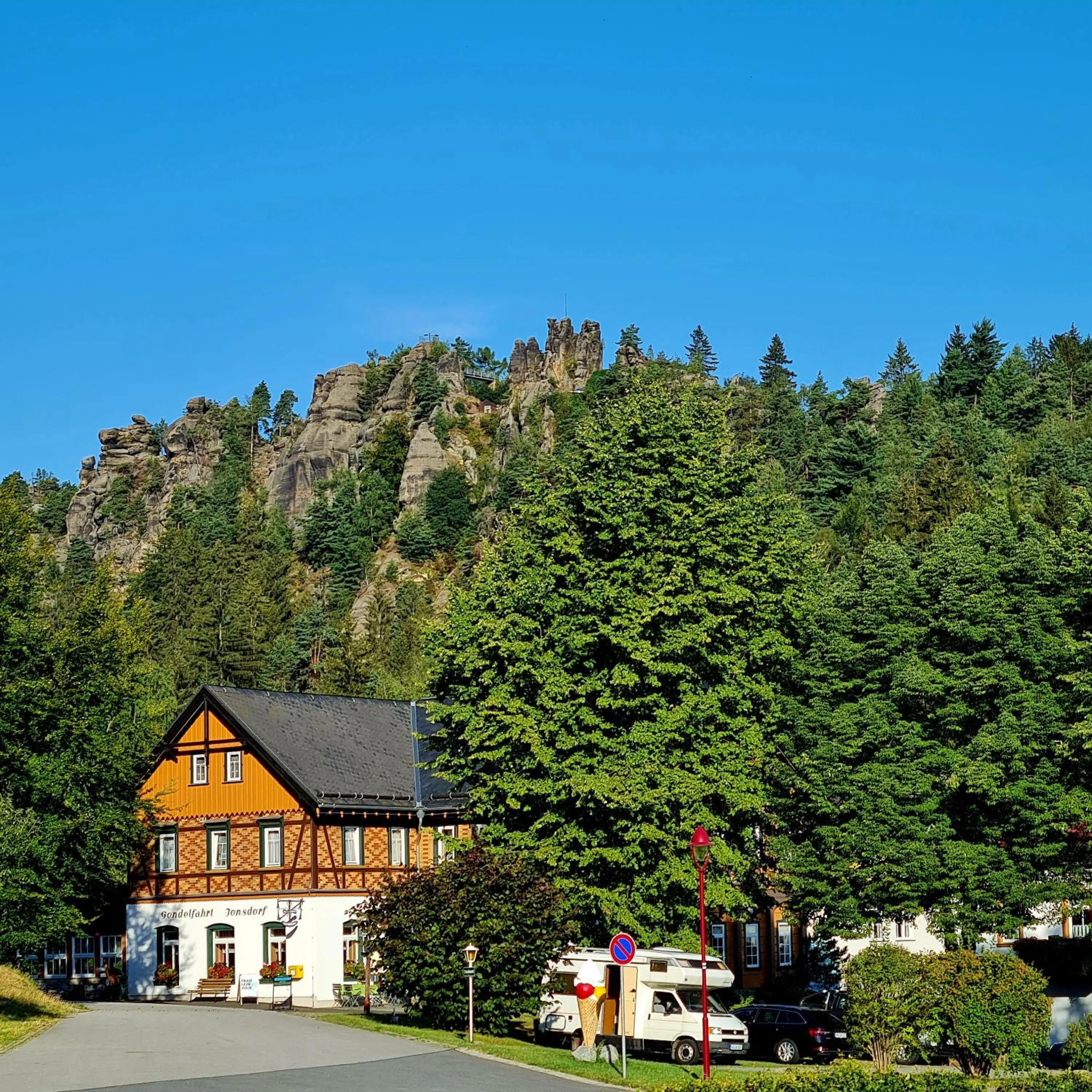 Spring in Urlaubsdomizil Am Töpfer - Ferienwohnungen in Olbersdorf