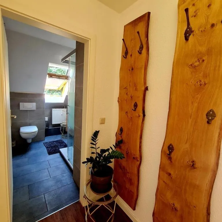 Bathroom in Urlaubsdomizil Am Töpfer - Ferienwohnungen in Olbersdorf