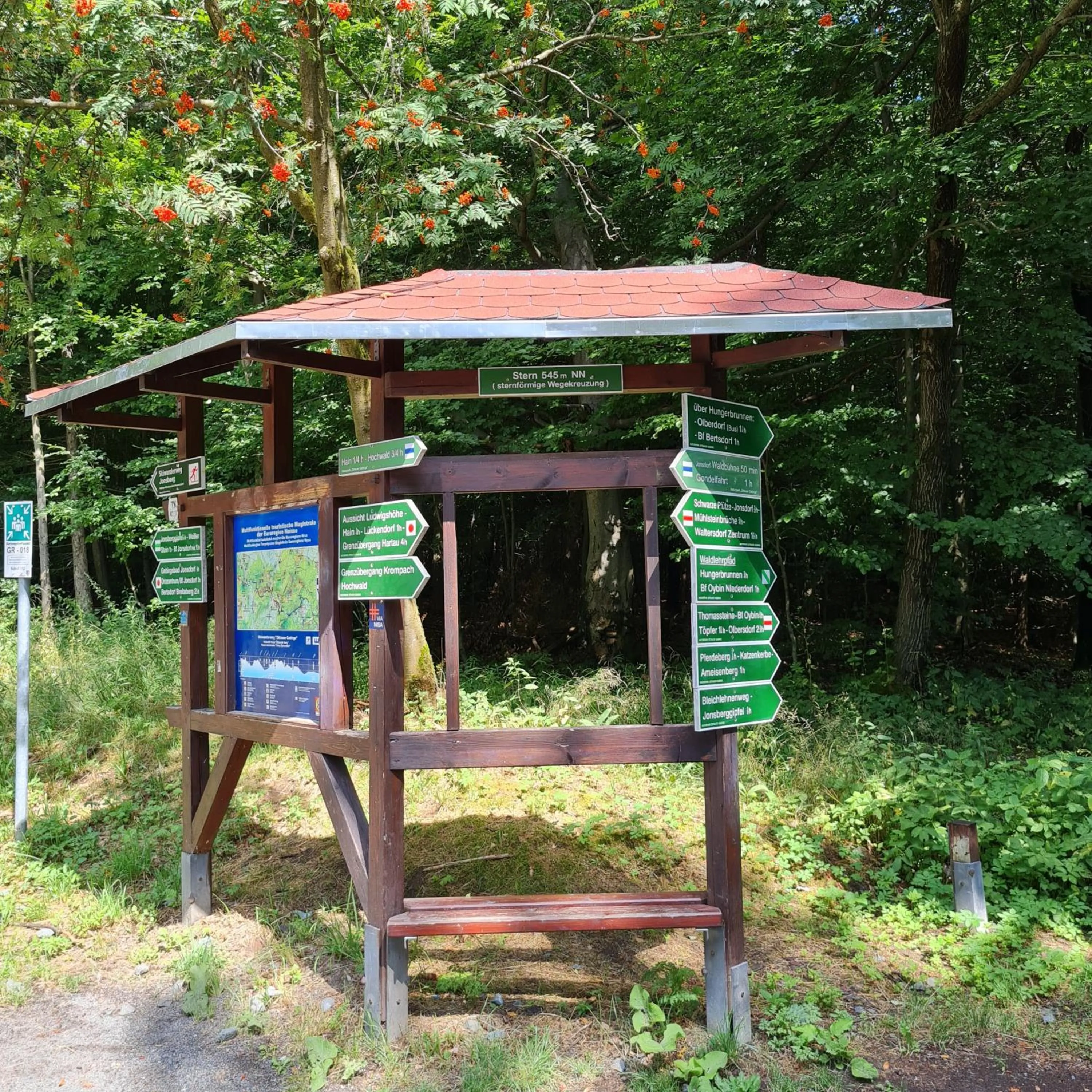 Natural landscape in Urlaubsdomizil Am Töpfer - Ferienwohnungen in Olbersdorf