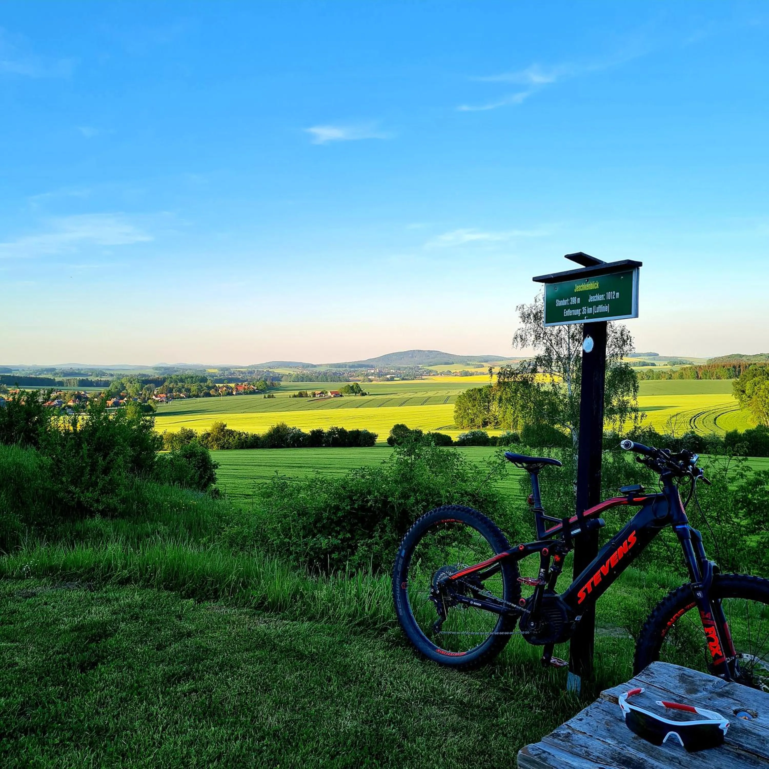 Natural landscape in Urlaubsdomizil Am Töpfer - Ferienwohnungen in Olbersdorf