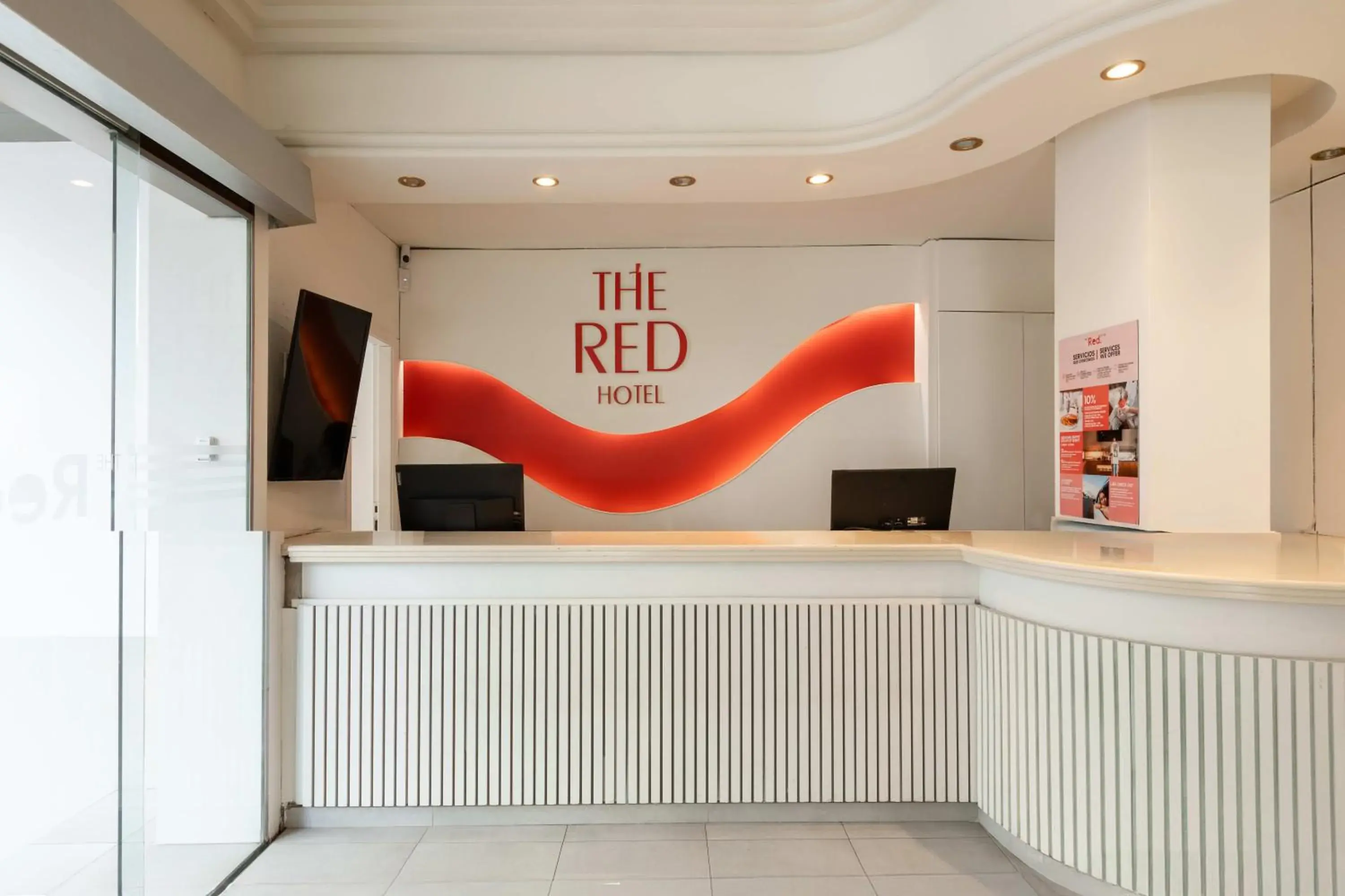 Lobby or reception in The Red Hotel - Adults Only Lobby or reception in The Red Hotel - Adults Only
