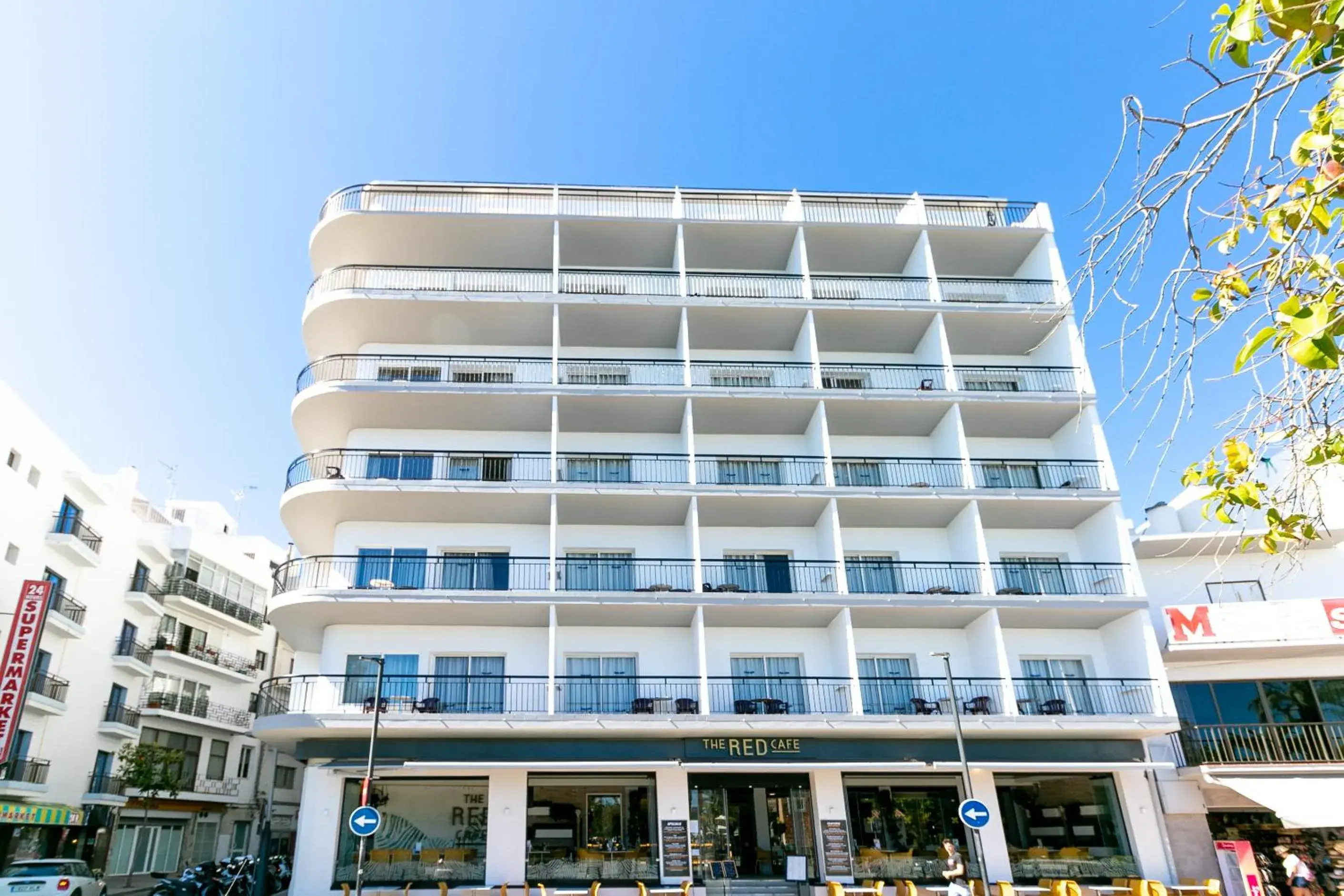 Facade/entrance in The Red Hotel - Adults Only Facade/entrance in The Red Hotel - Adults Only