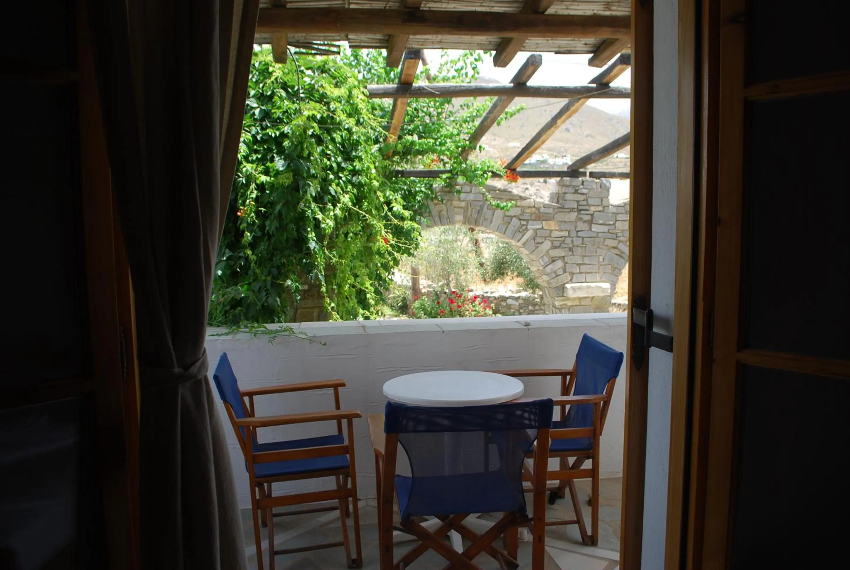 Balcony/Terrace in Siroco's Rooms And Studios