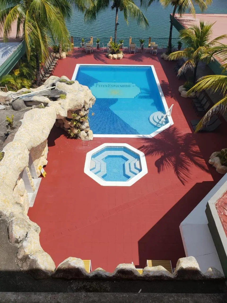 Swimming pool in Peten Esplendido