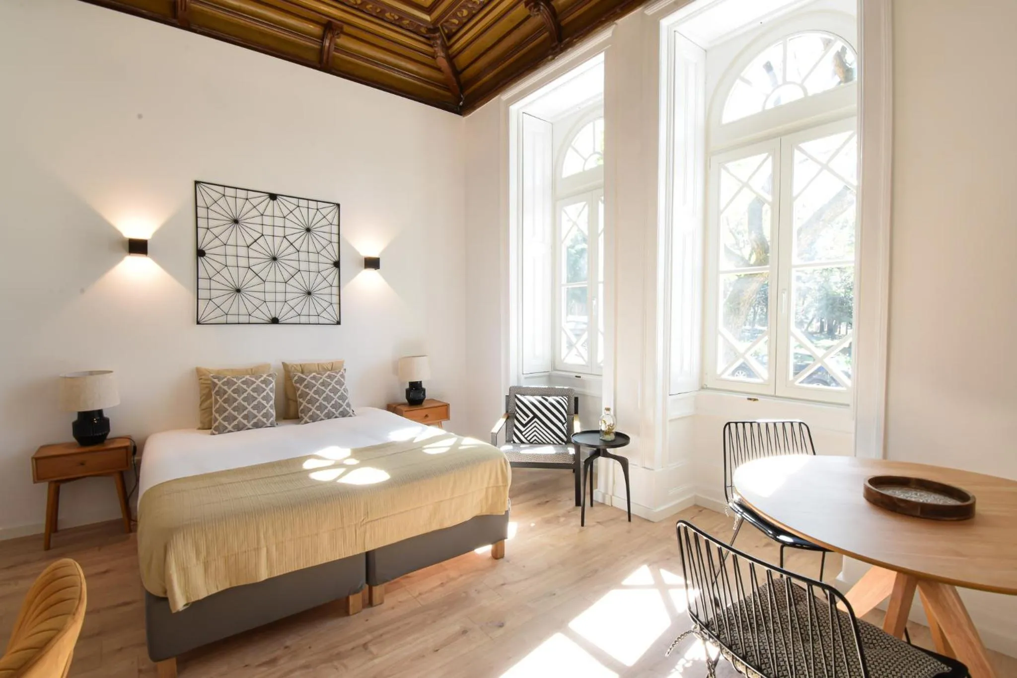 Bedroom, Bed in LAA Studios