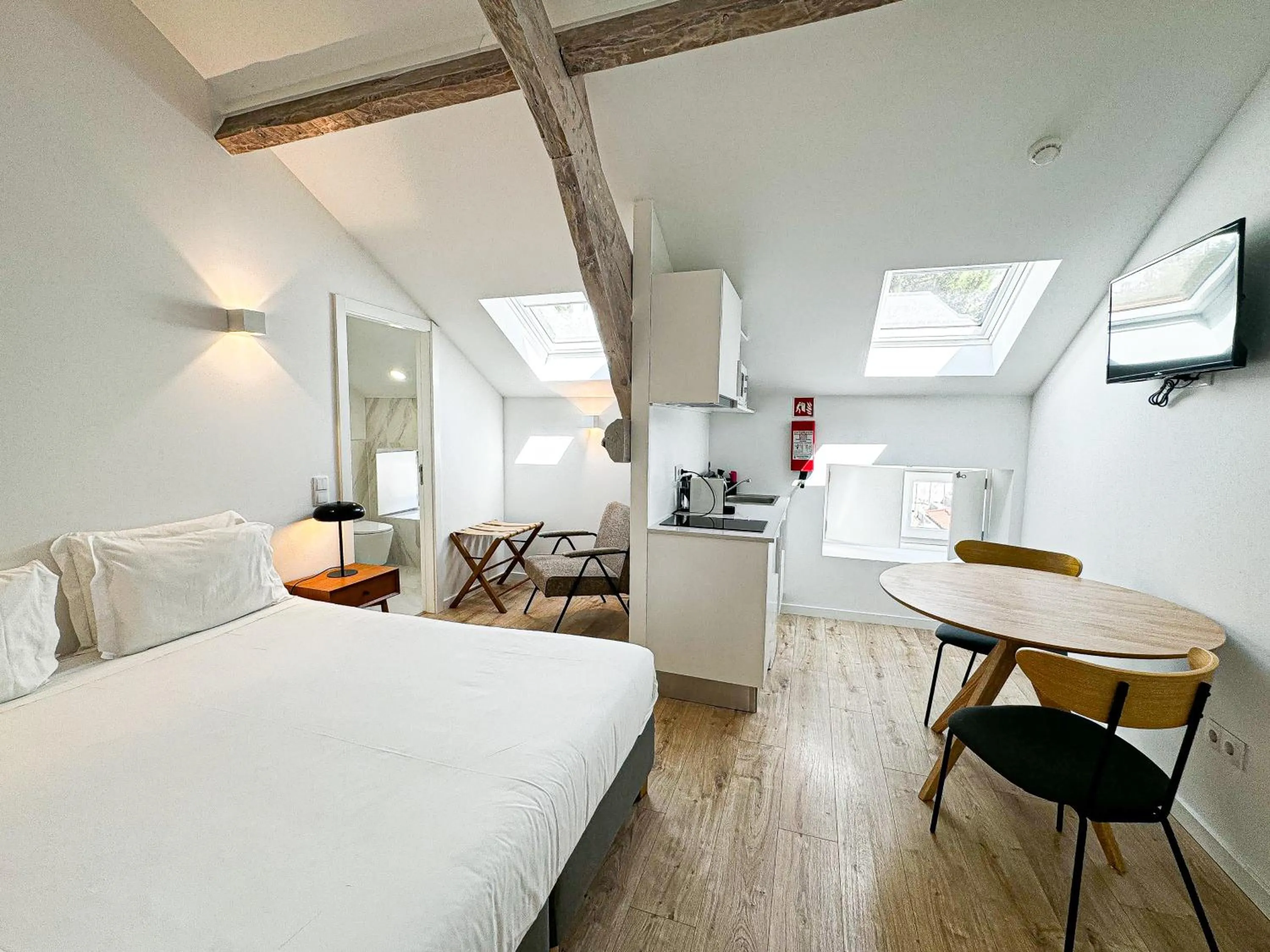 Bedroom, Bed in LAA Studios