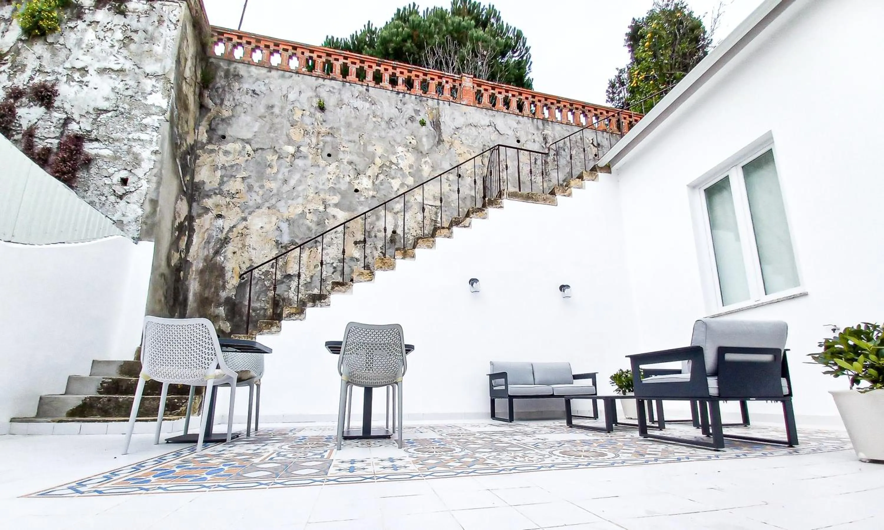 Patio in LAA Studios