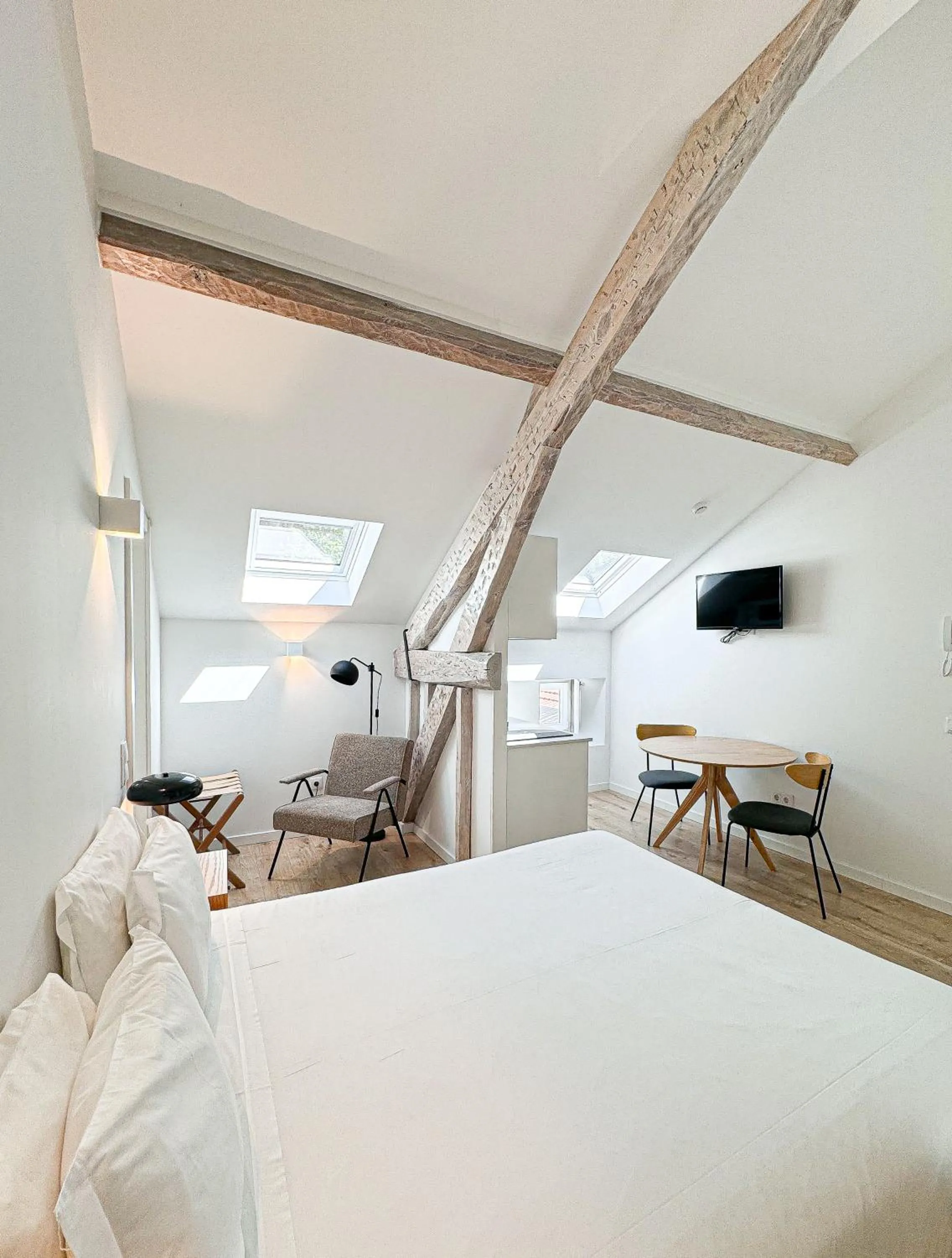 Bedroom, Bed in LAA Studios