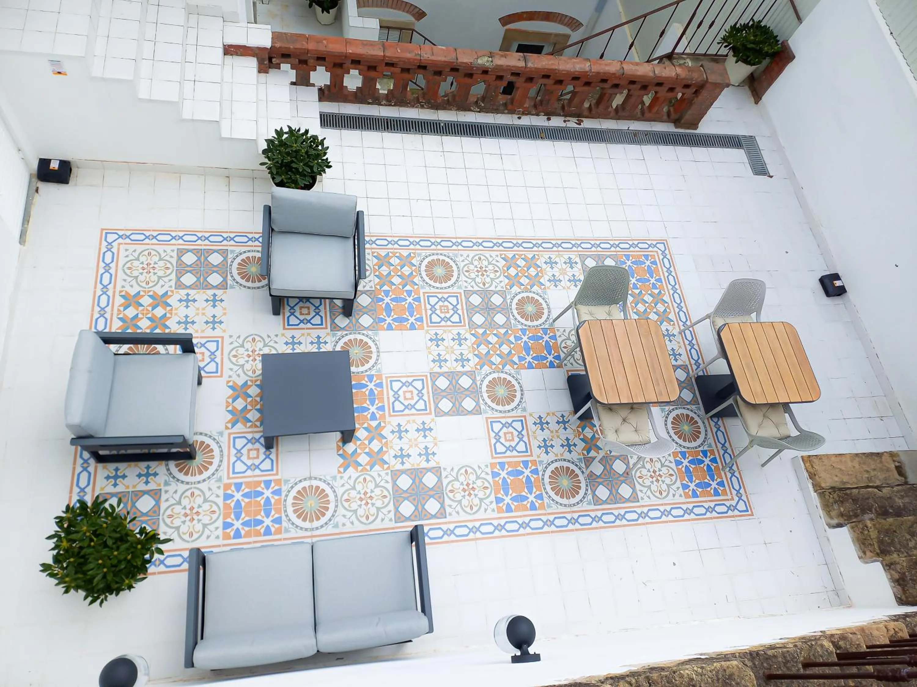 Patio in LAA Studios
