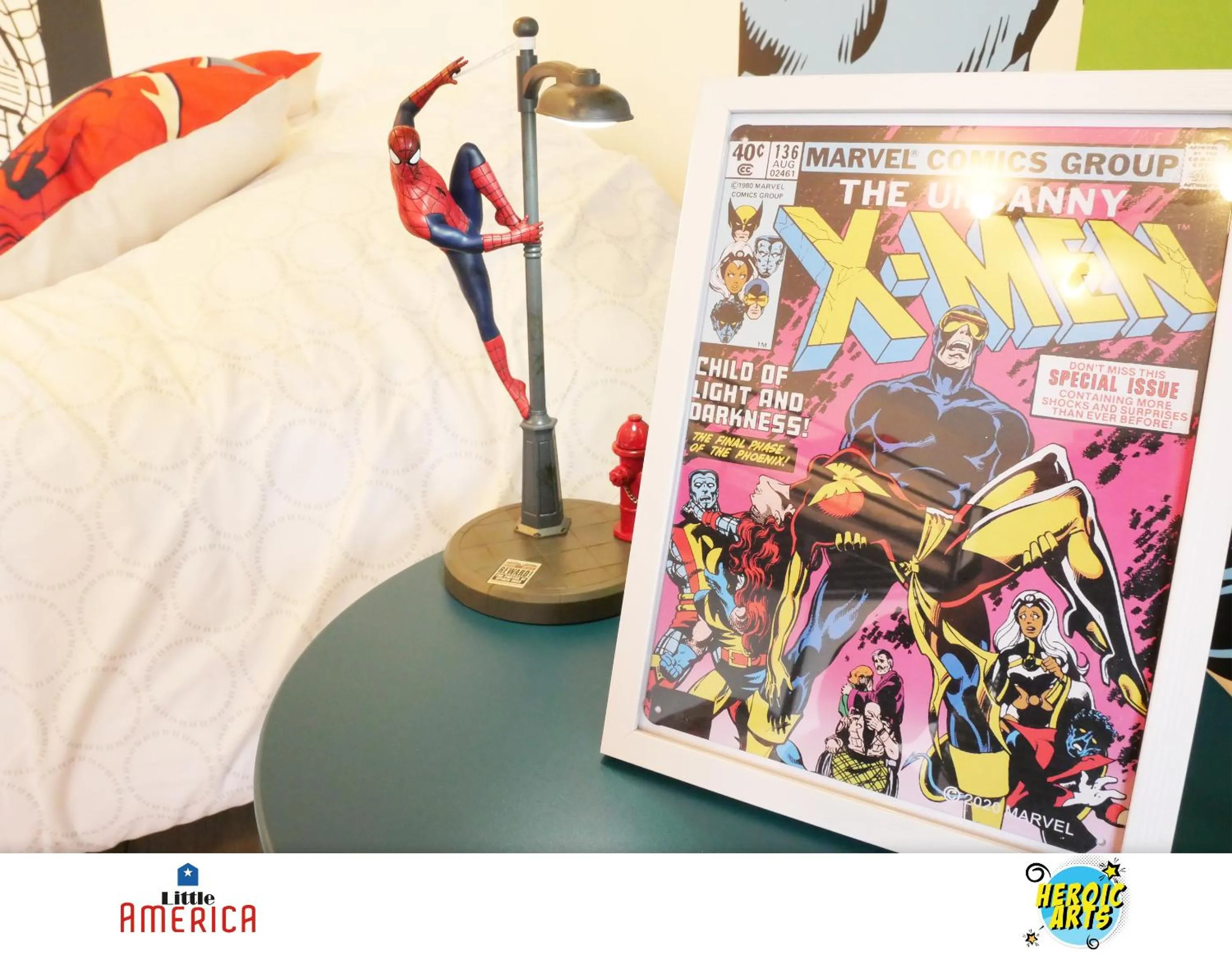 Decorative detail in Little America - Appart Hôtel 3km Futuroscope