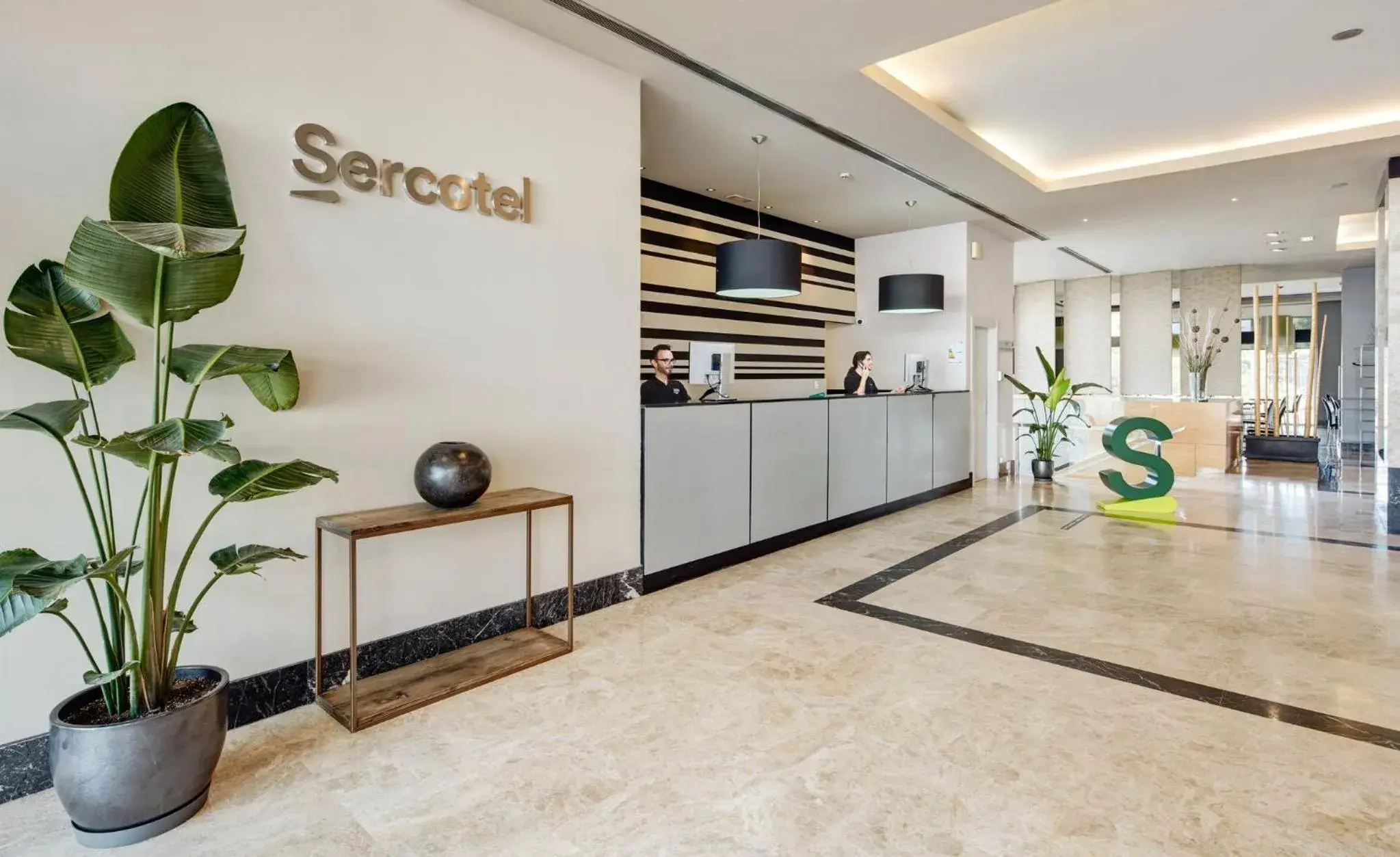 Lobby or reception in Sercotel Ciutat de Montcada Lobby or reception in Sercotel Ciutat de Montcada