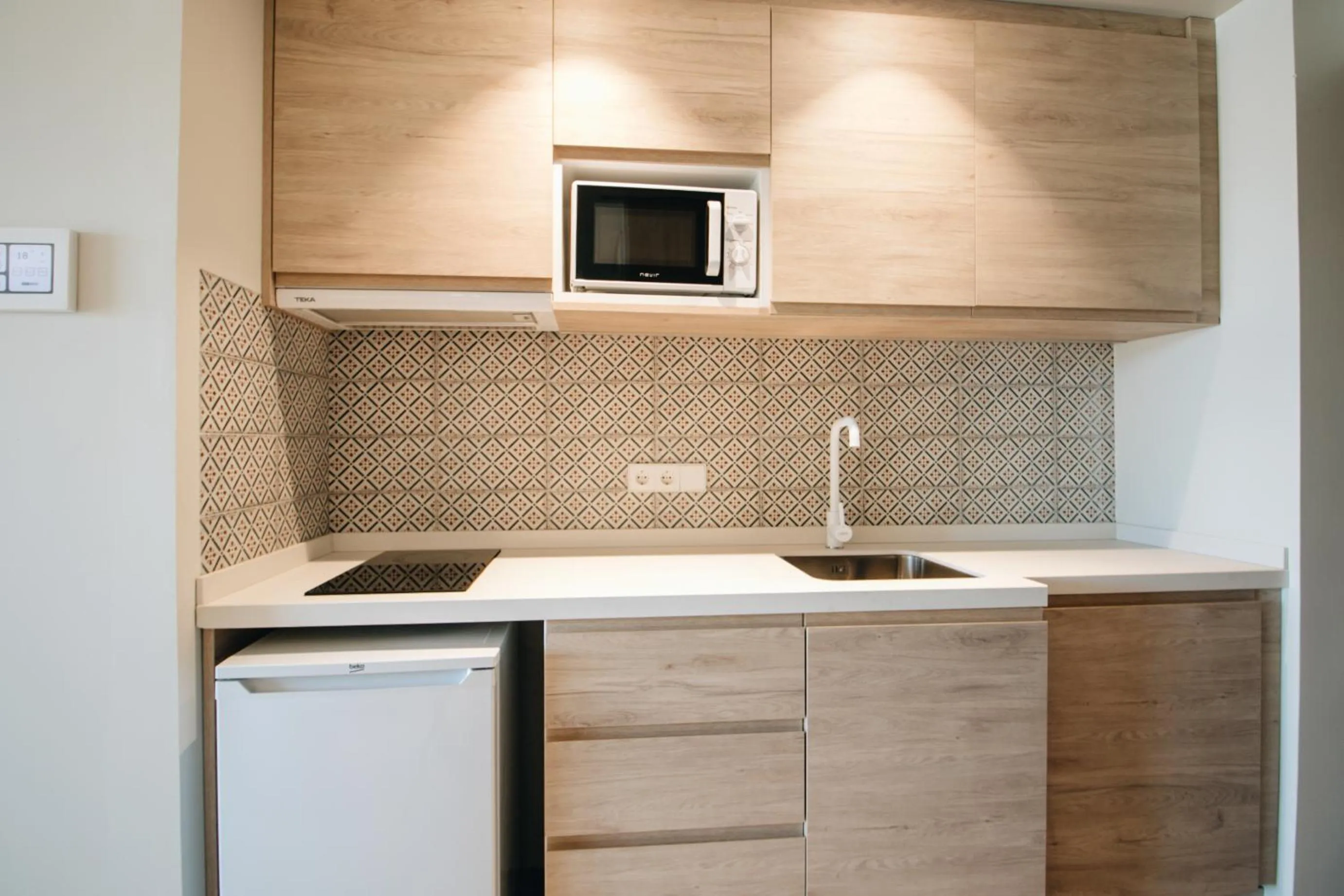 kitchen in The White Apartments