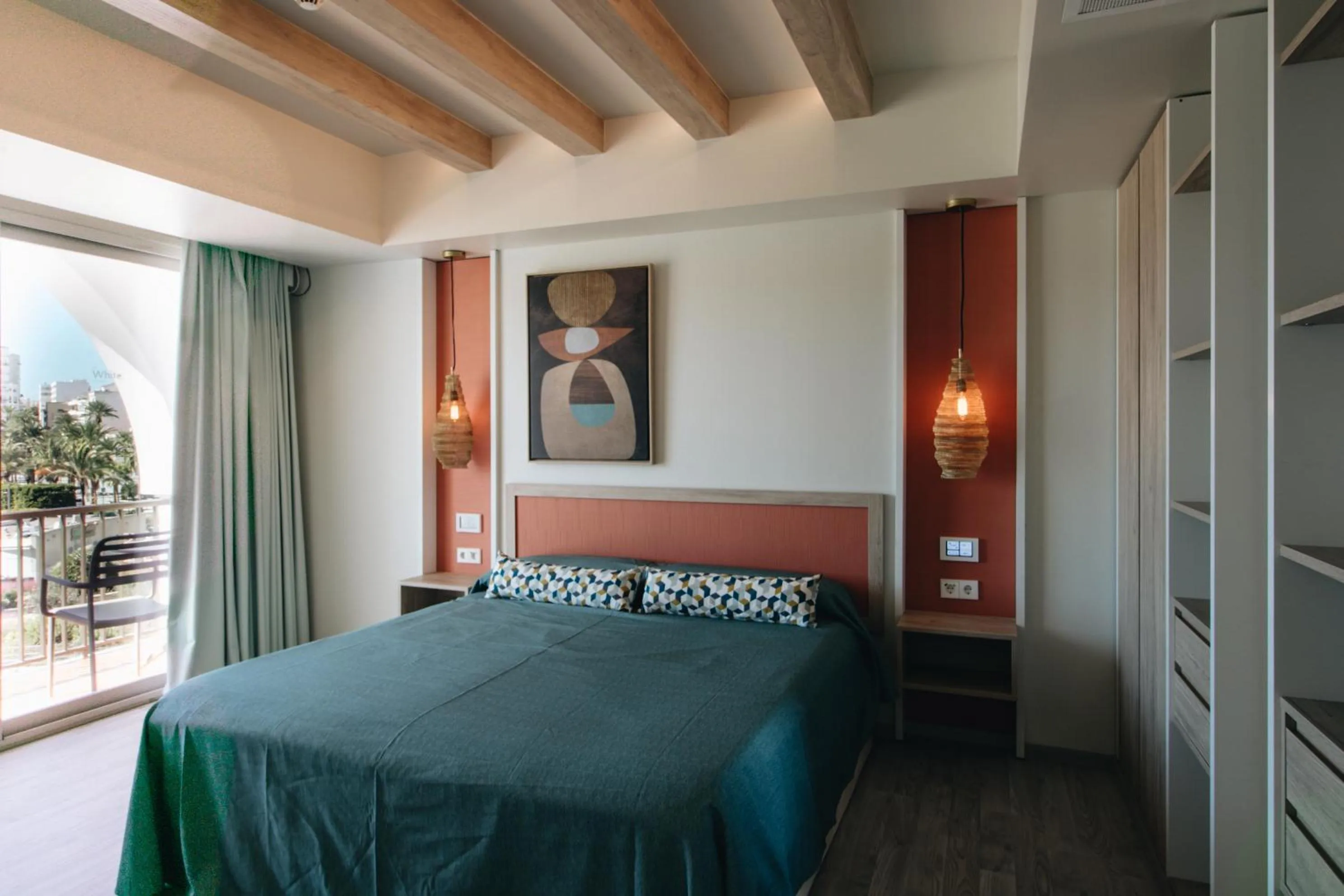 Bed in The White Apartments