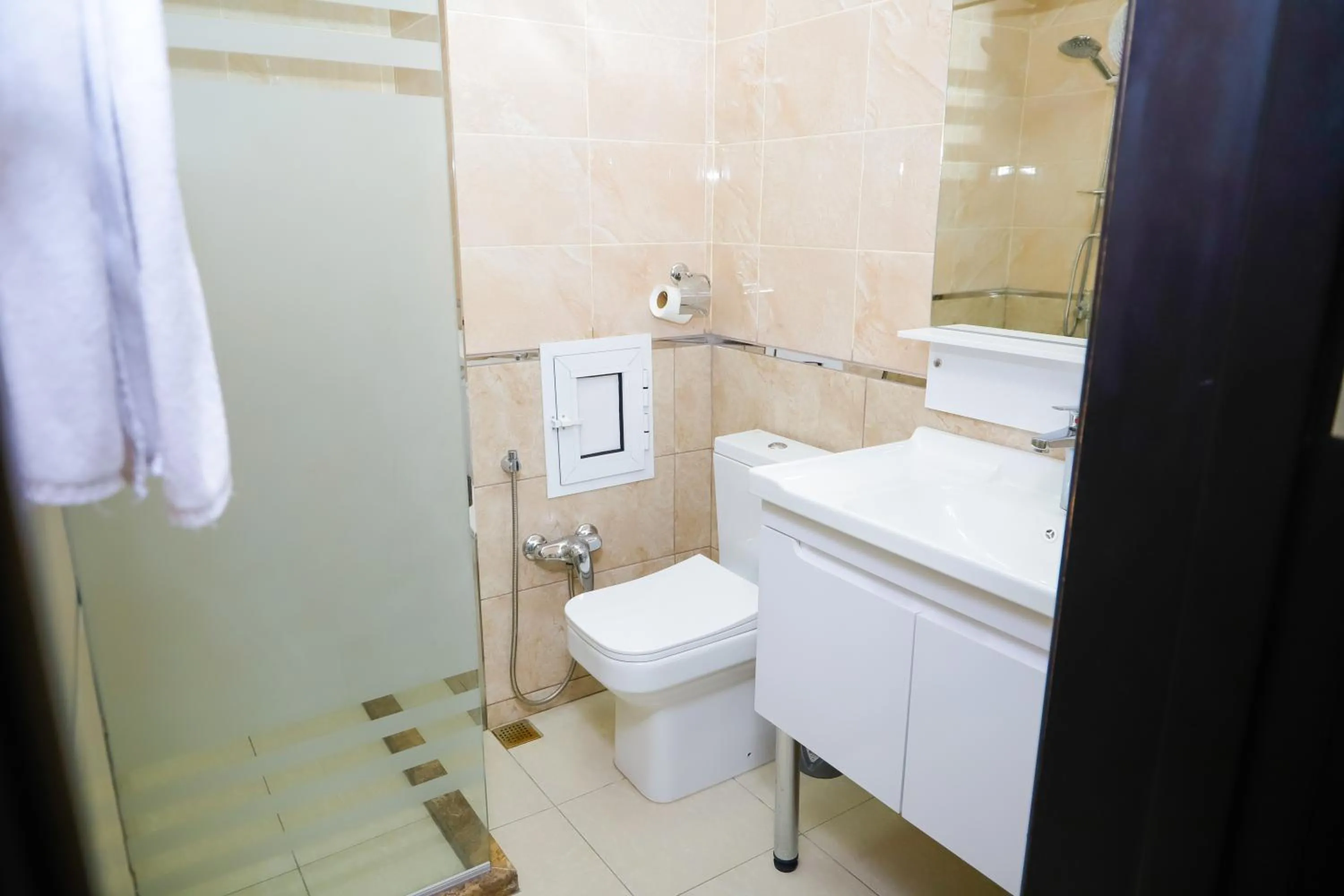 Toilet in Sunrise Hotel Baku