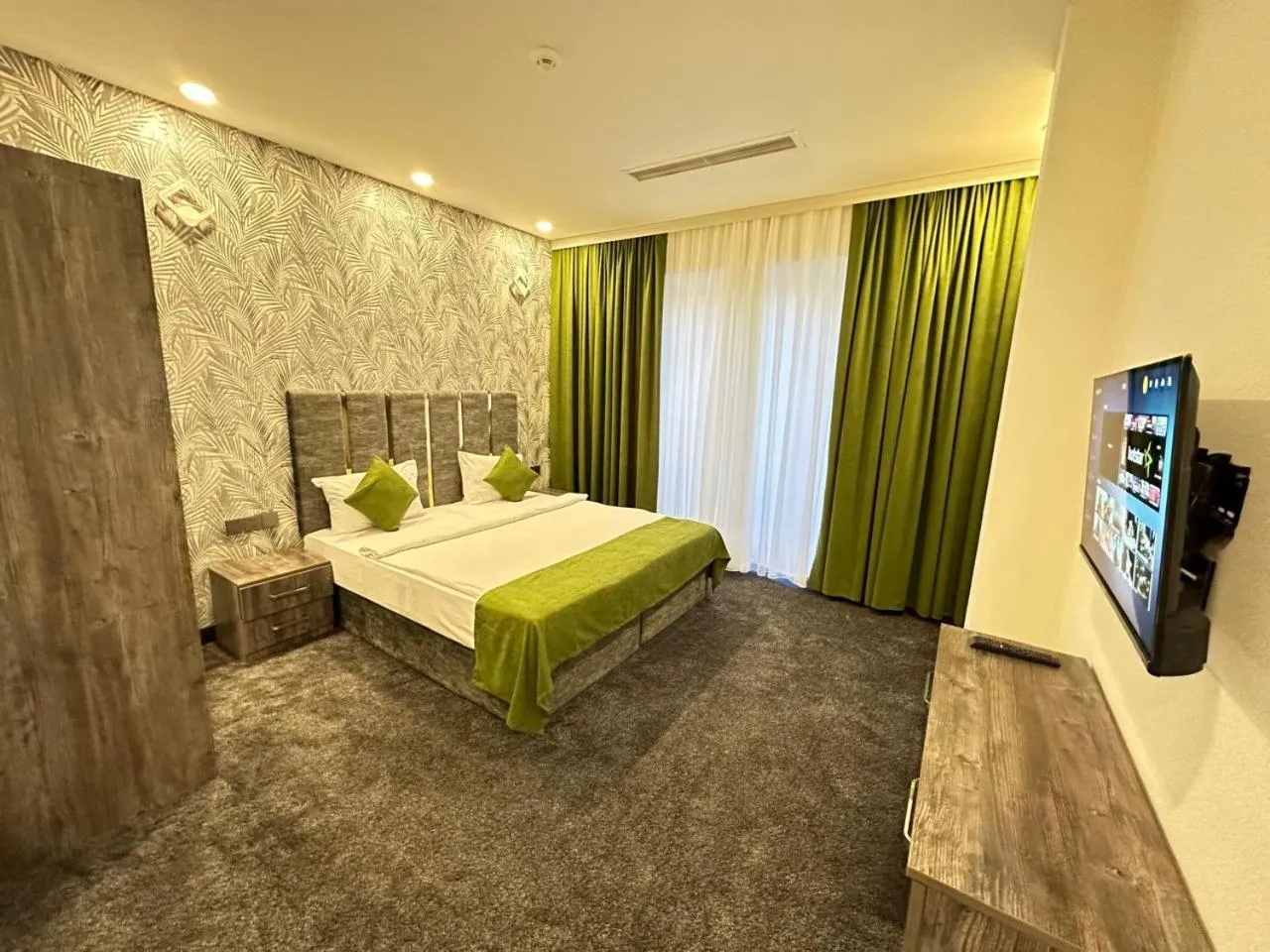 Bed in Sunrise Hotel Baku