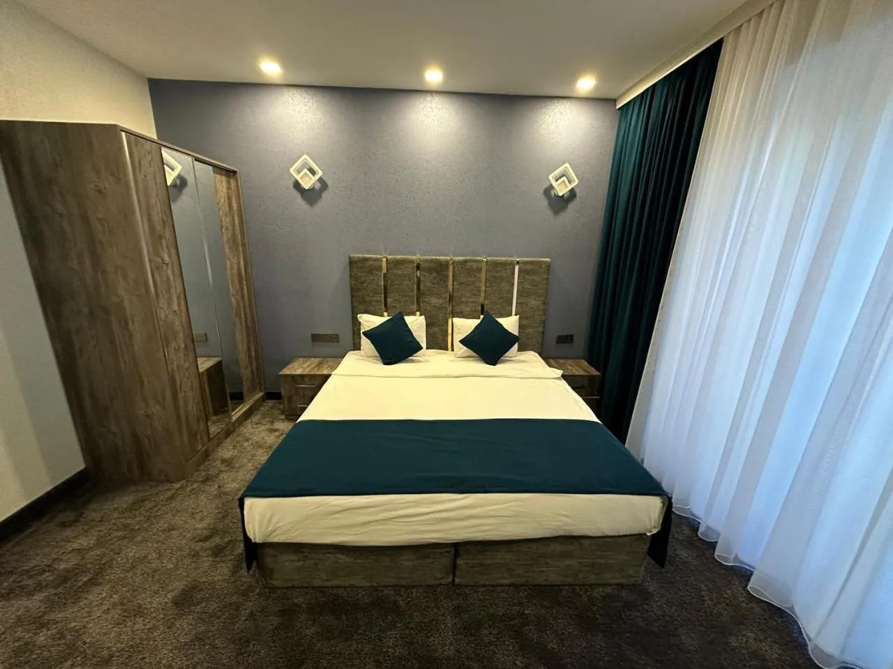 Bed in Sunrise Hotel Baku