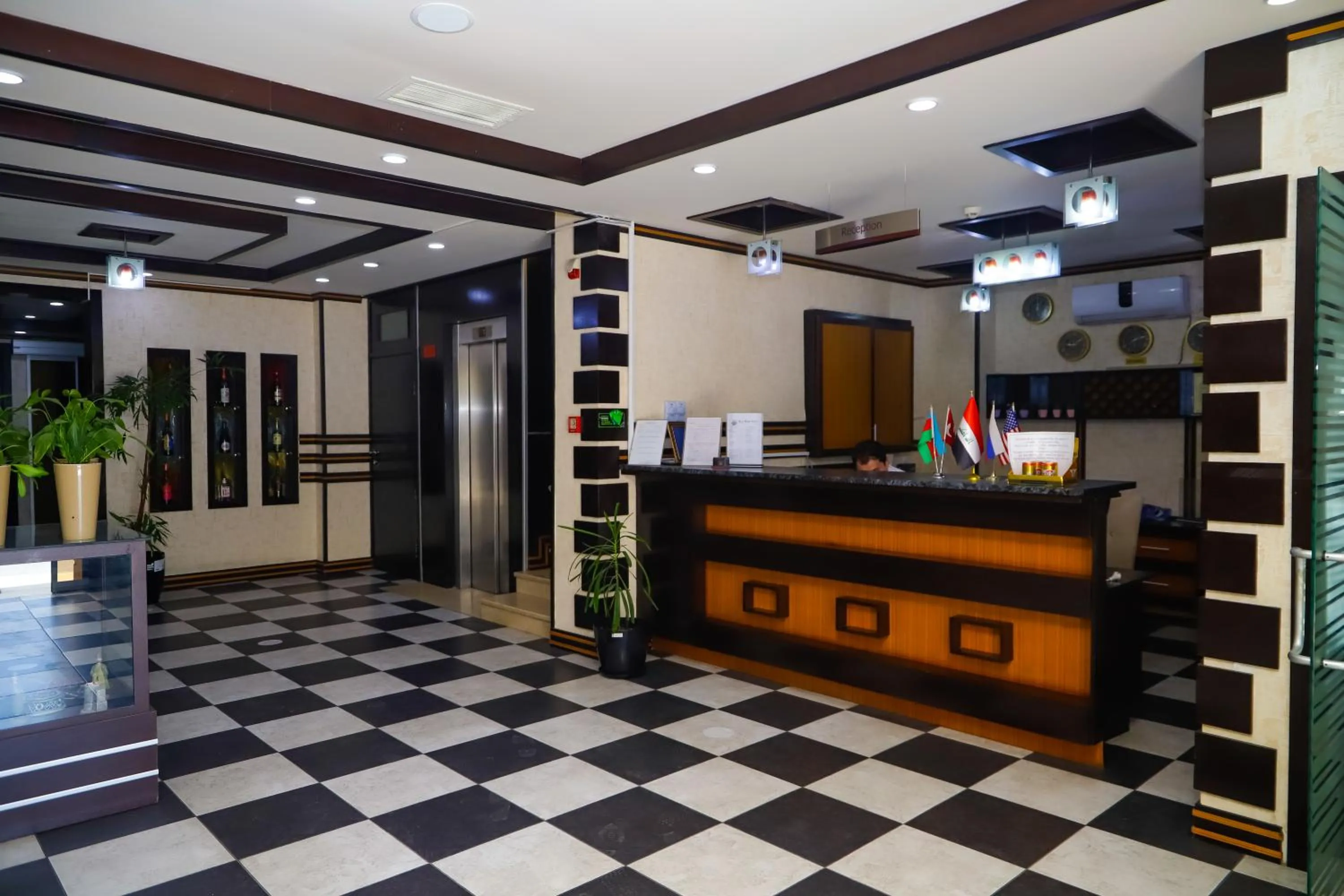 Lobby or reception in Sunrise Hotel Baku
