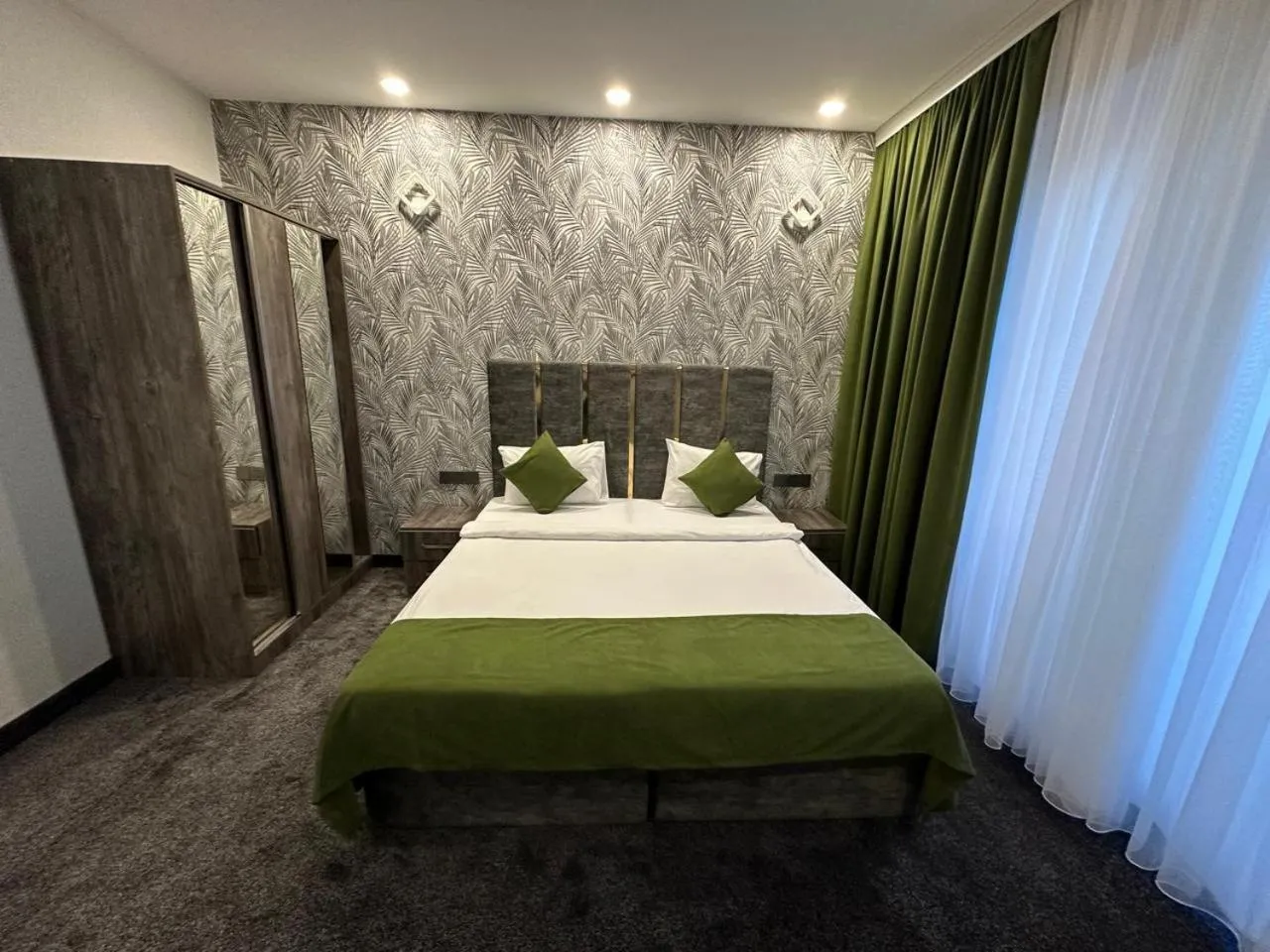 Bed in Sunrise Hotel Baku