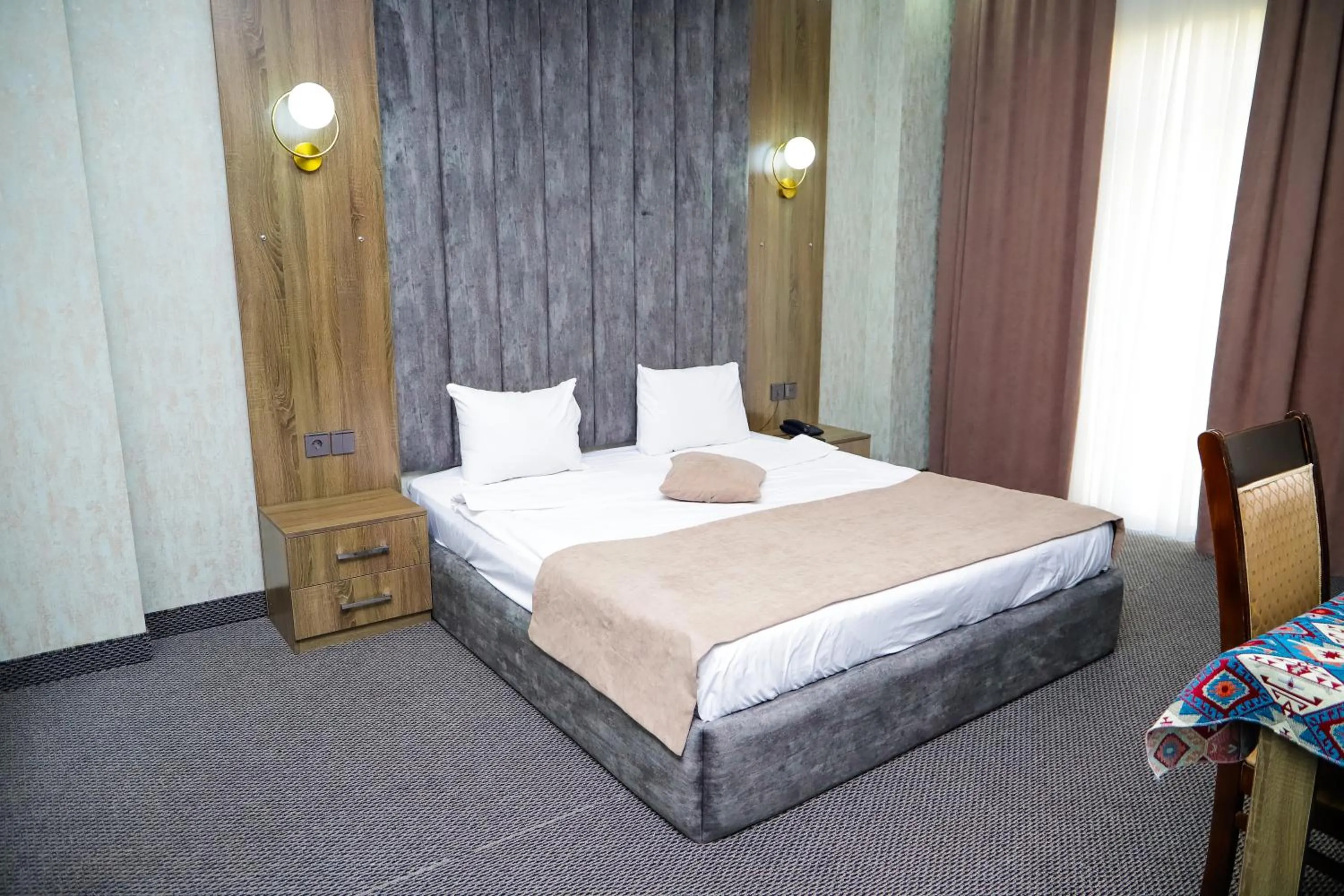 Bed in Sunrise Hotel Baku