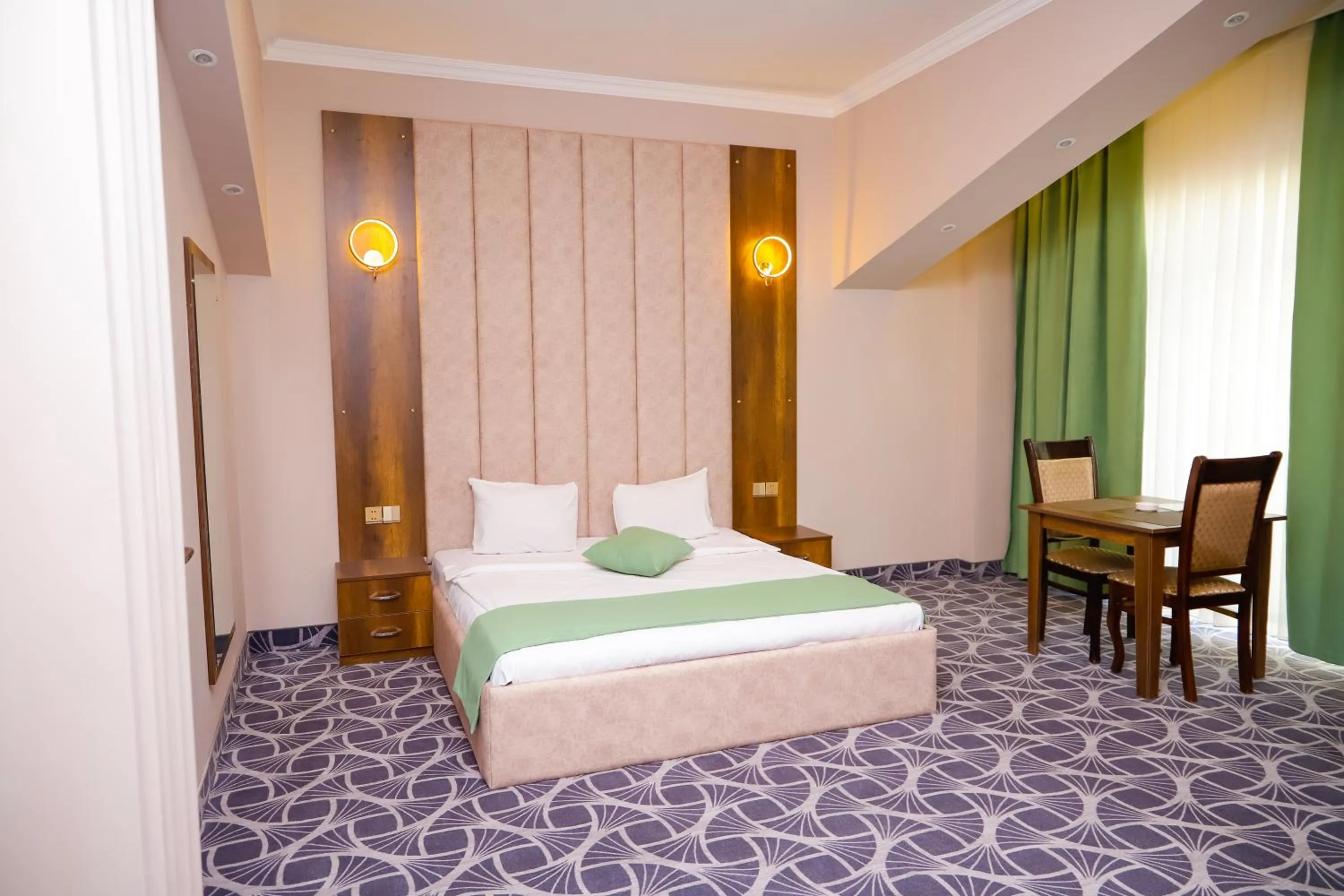 Bed in Sunrise Hotel Baku