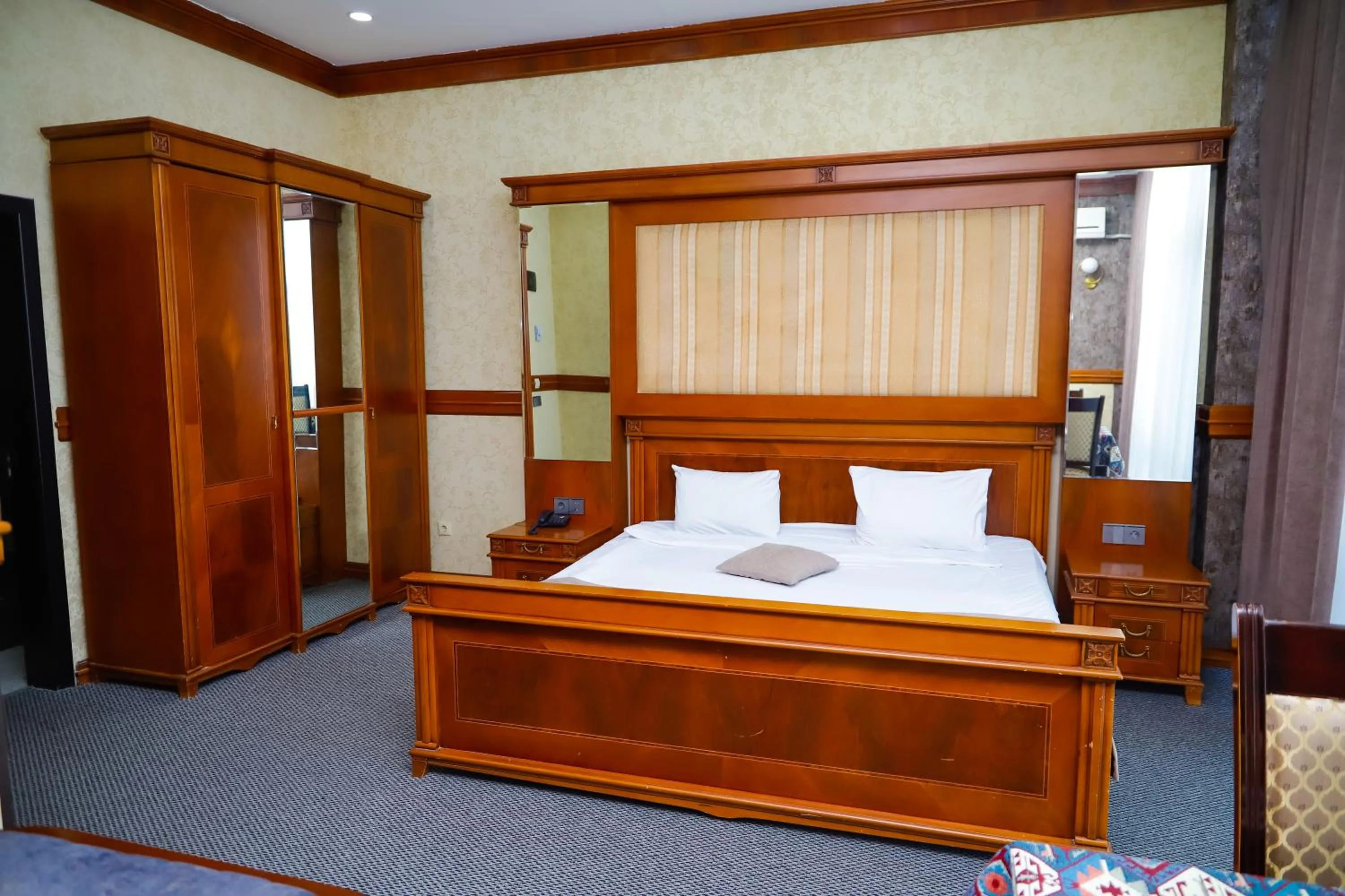 Bed in Sunrise Hotel Baku