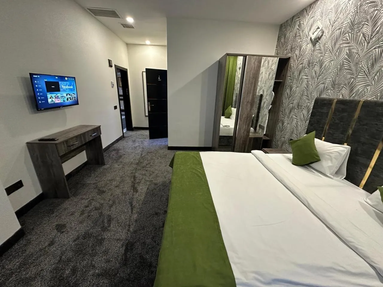 Bed in Sunrise Hotel Baku