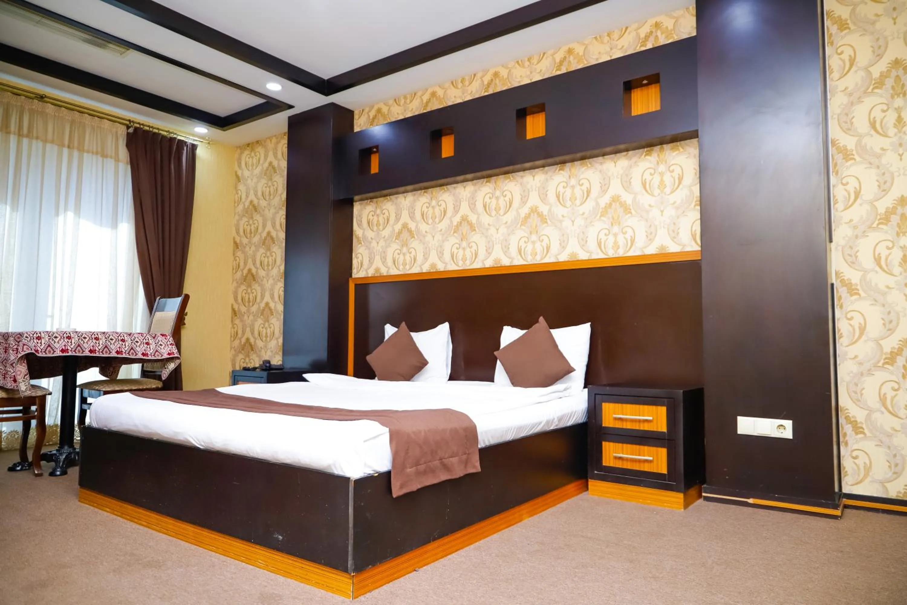 Bed in Sunrise Hotel Baku