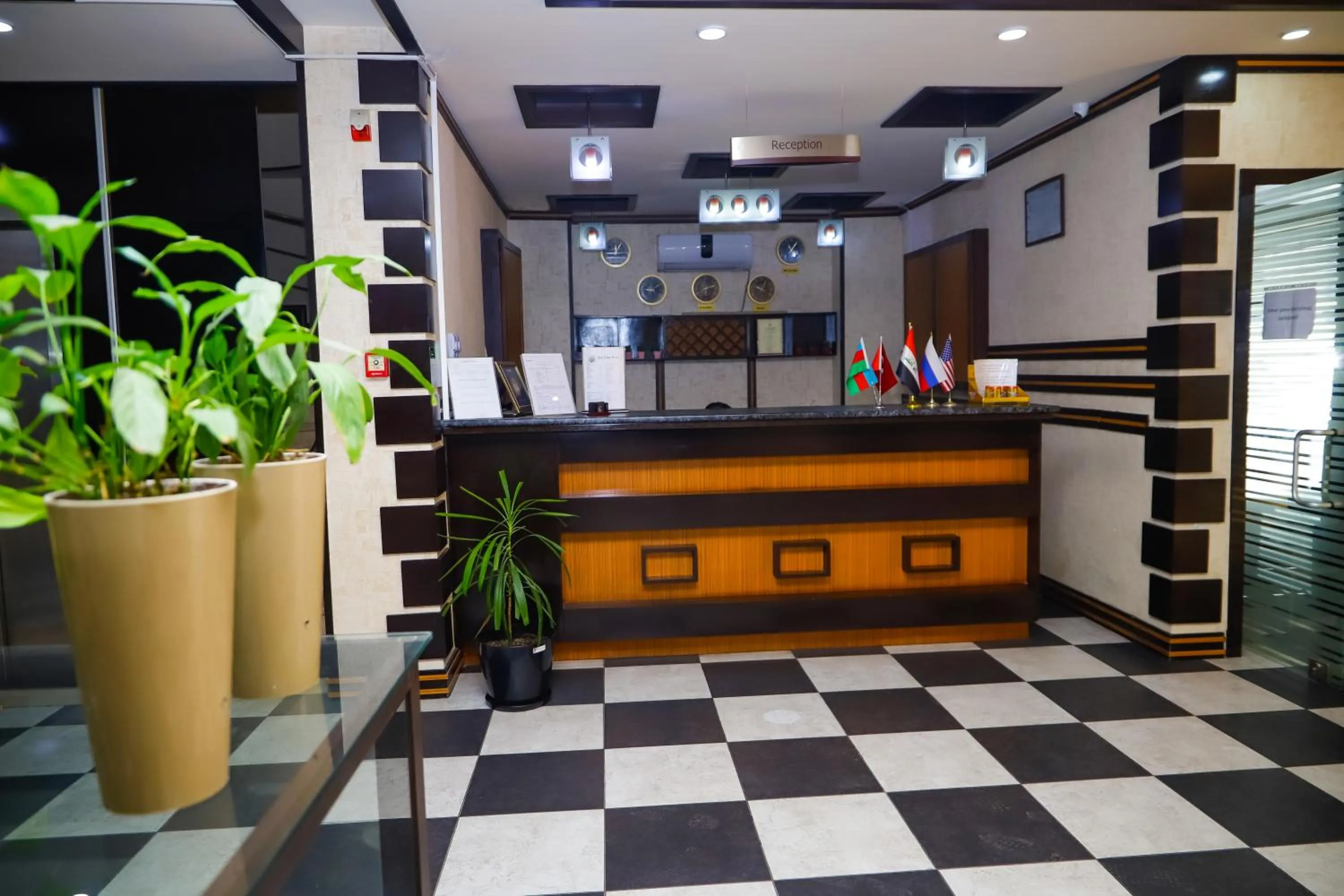 Lobby or reception in Sunrise Hotel Baku