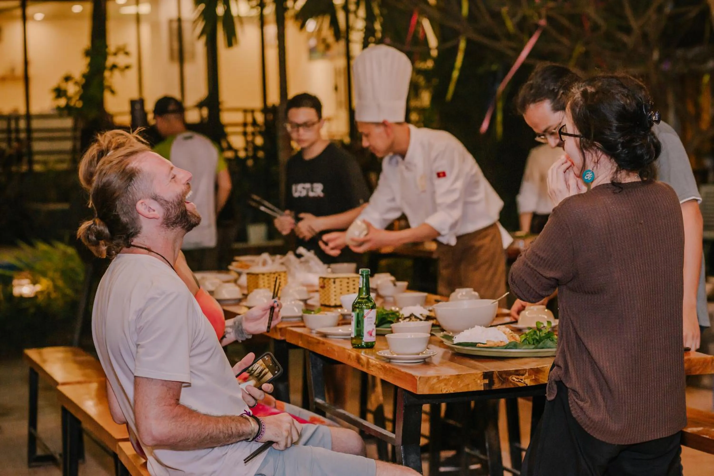 Restaurant/places to eat in Republic Hostel Cat Ba