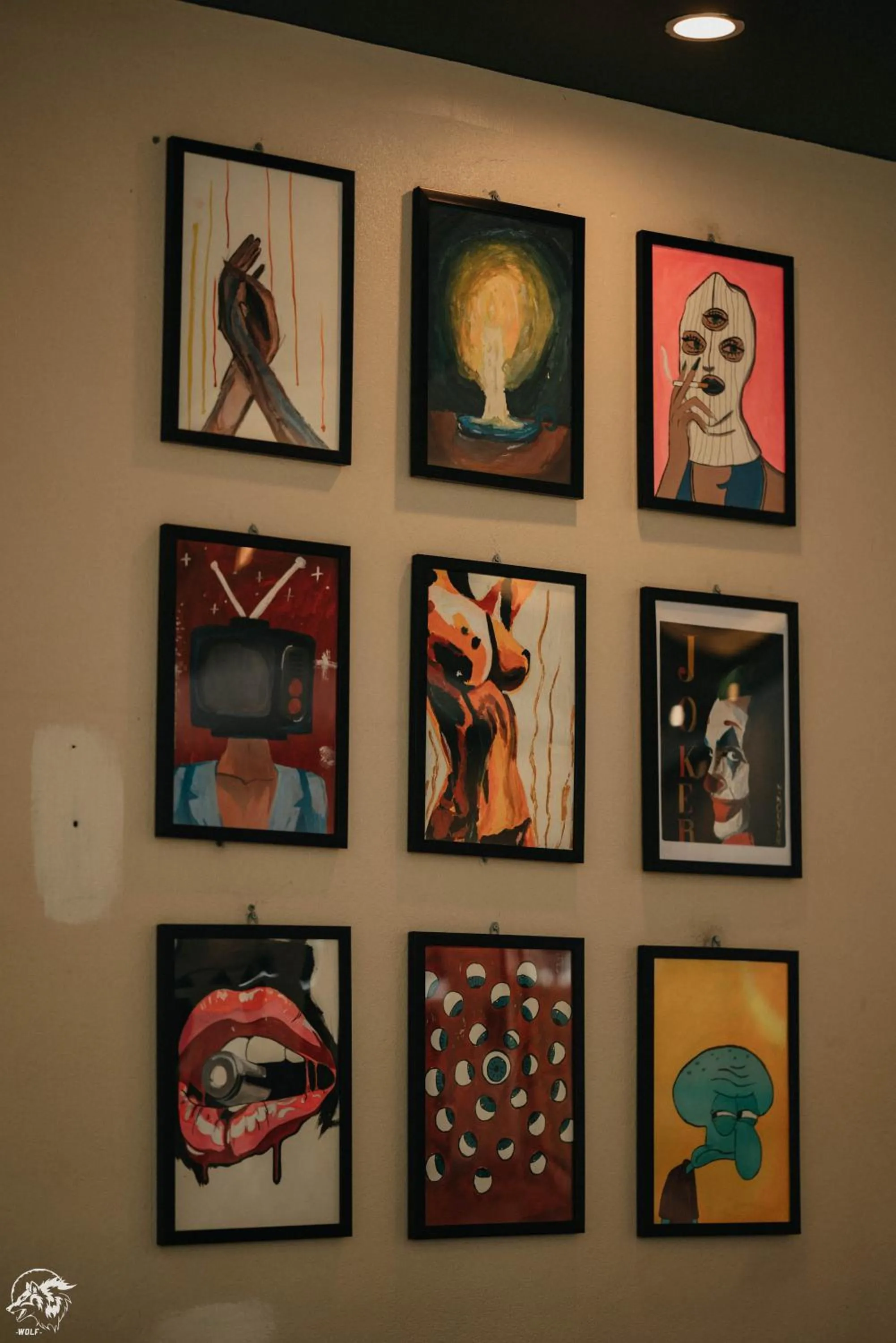 Decorative detail in Republic Hostel Cat Ba