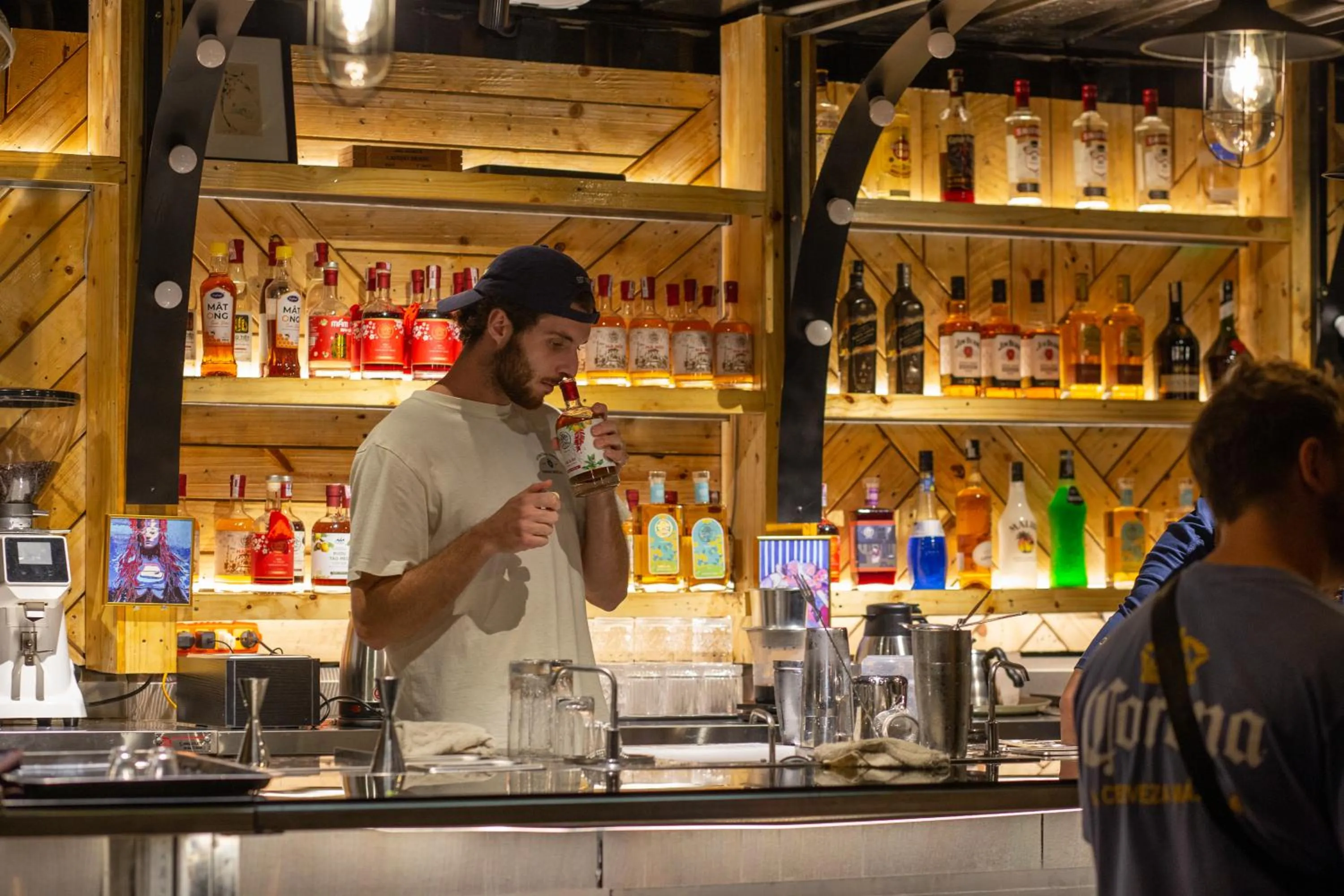 People in Republic Hostel Cat Ba