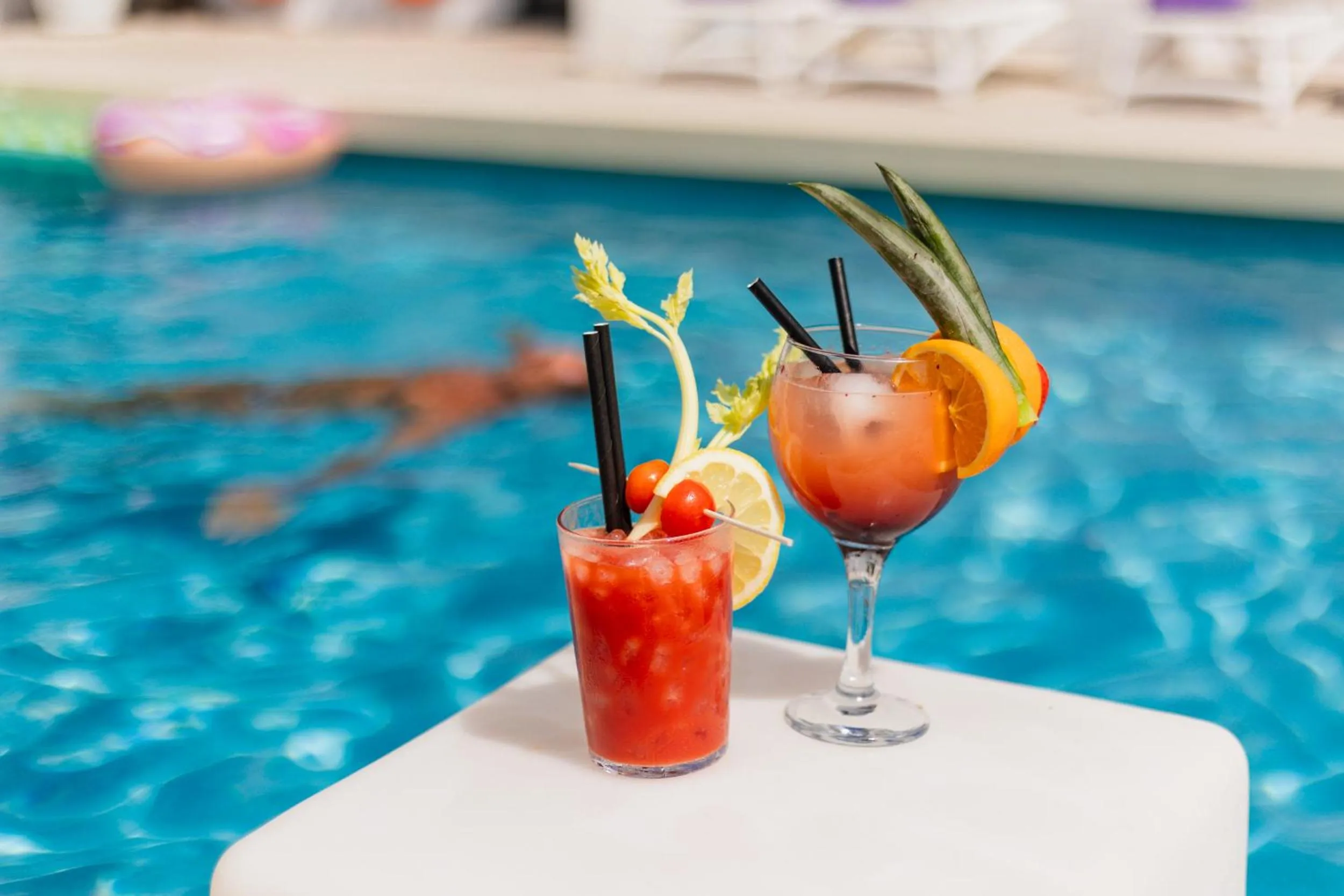 Swimming pool in The Purple Hotel - Adults Only