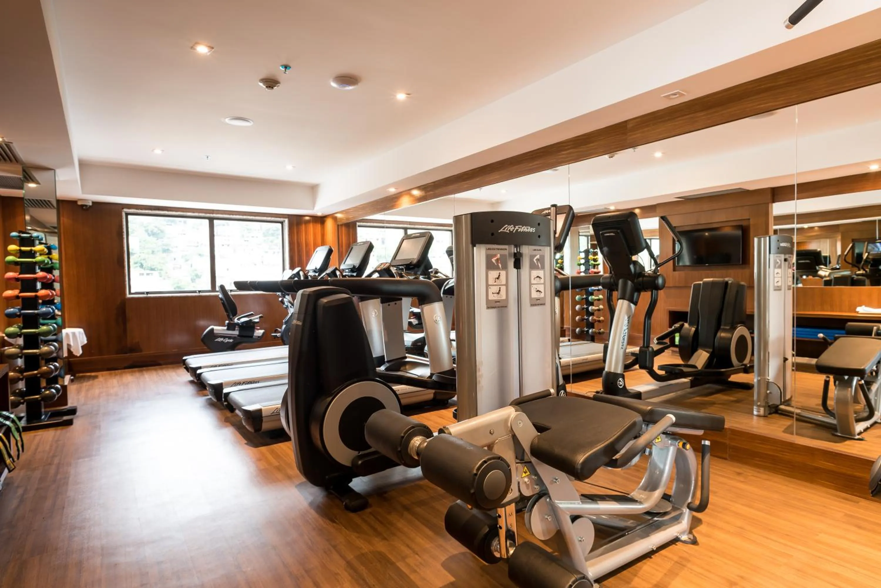 Fitness centre/facilities in Windsor Leme Hotel