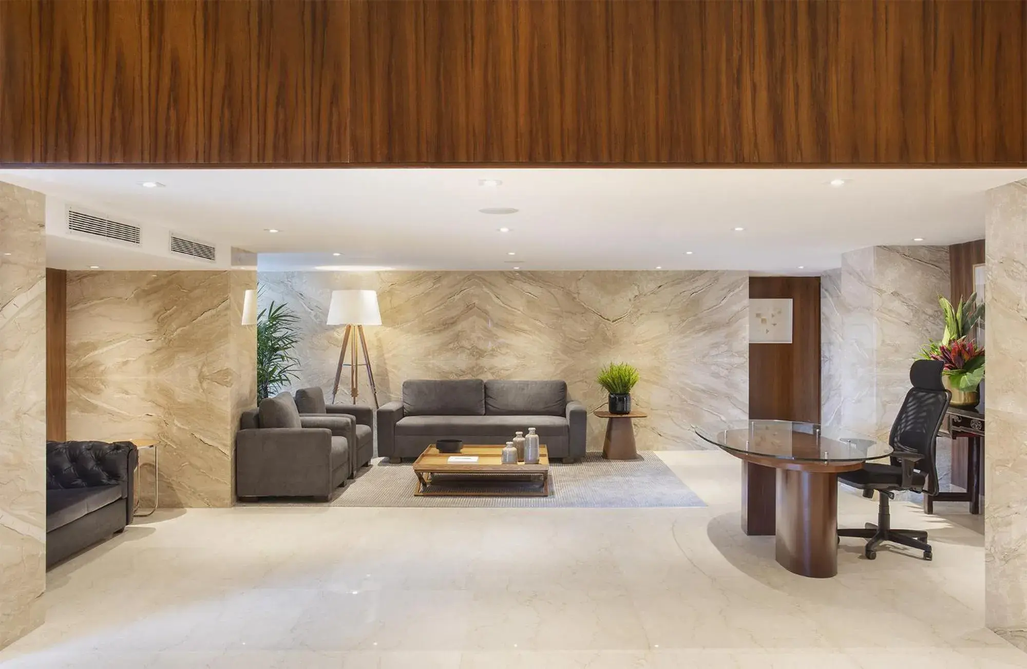 Lobby or reception in Windsor Leme Hotel Lobby or reception in Windsor Leme Hotel