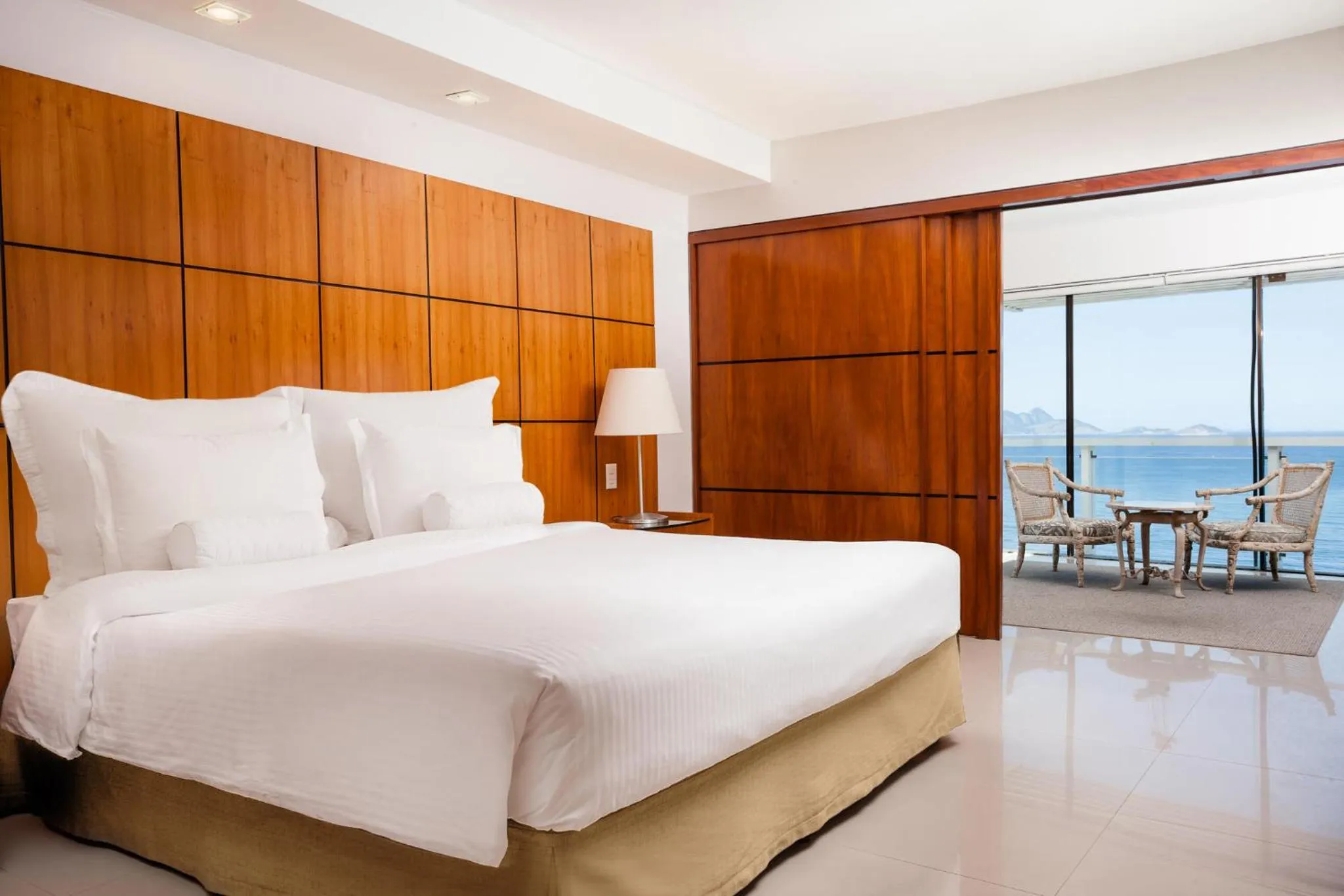 Bedroom, Bed in Rio Othon Palace