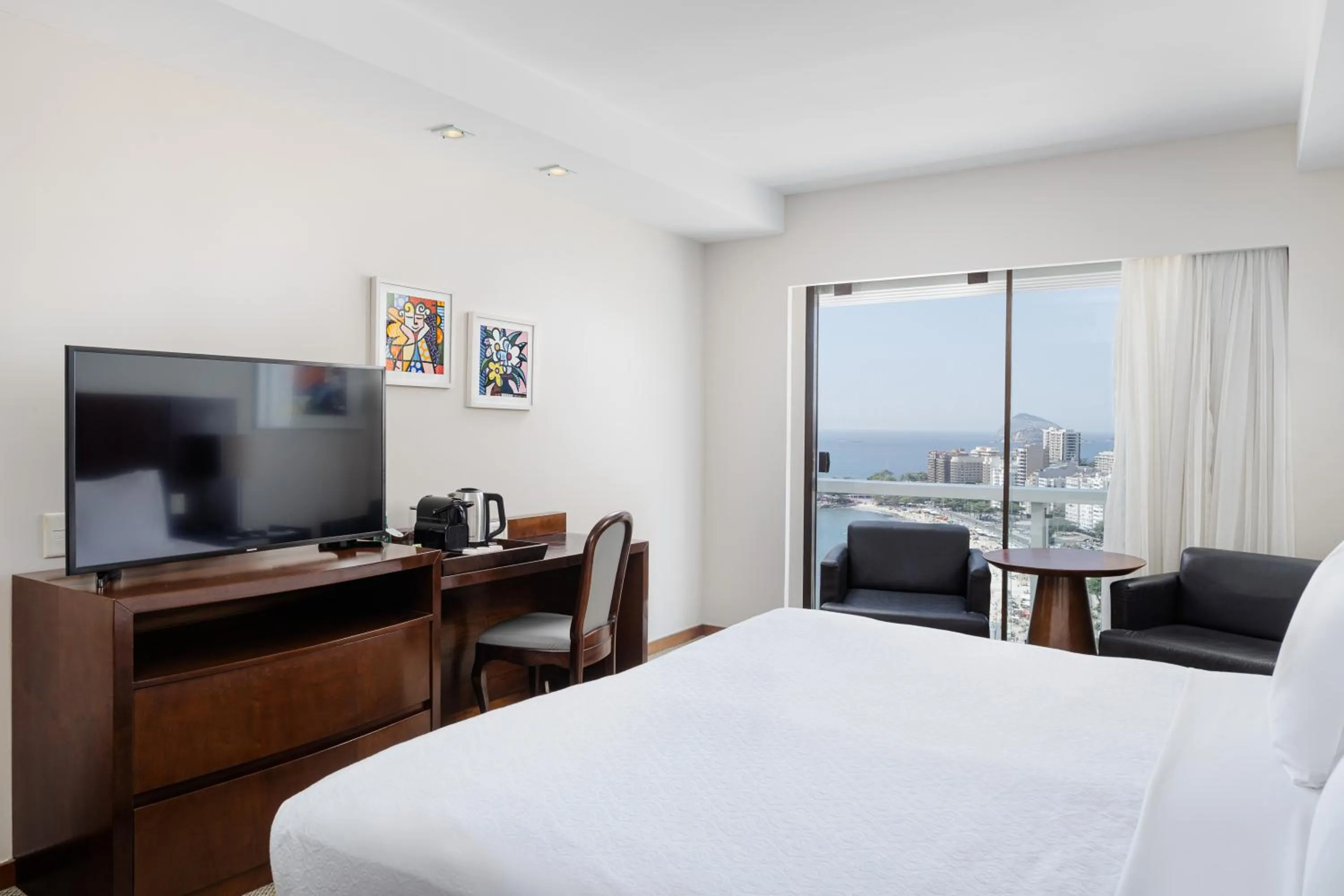 Bedroom, Bed in Rio Othon Palace