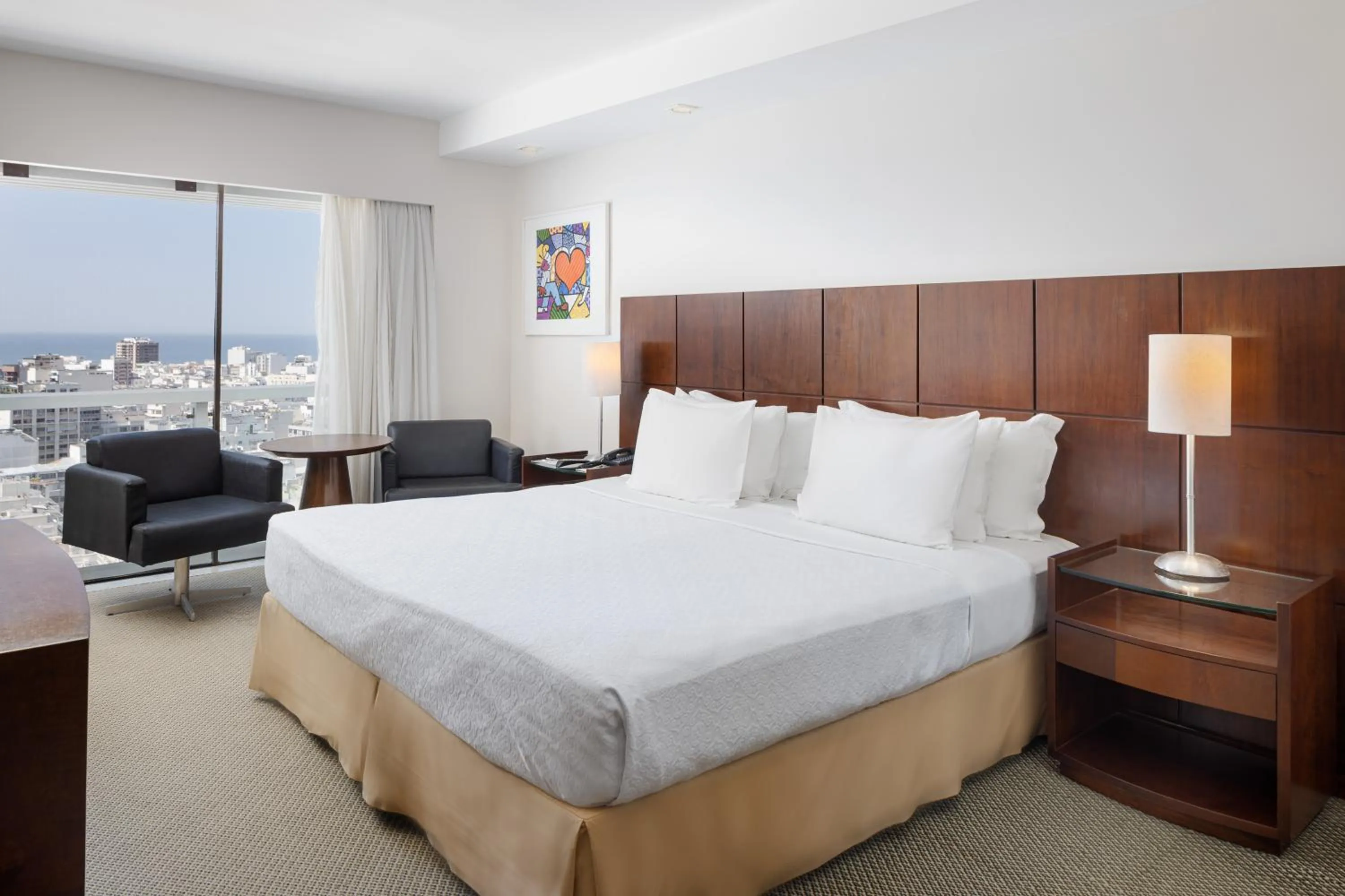 Bedroom, Bed in Rio Othon Palace