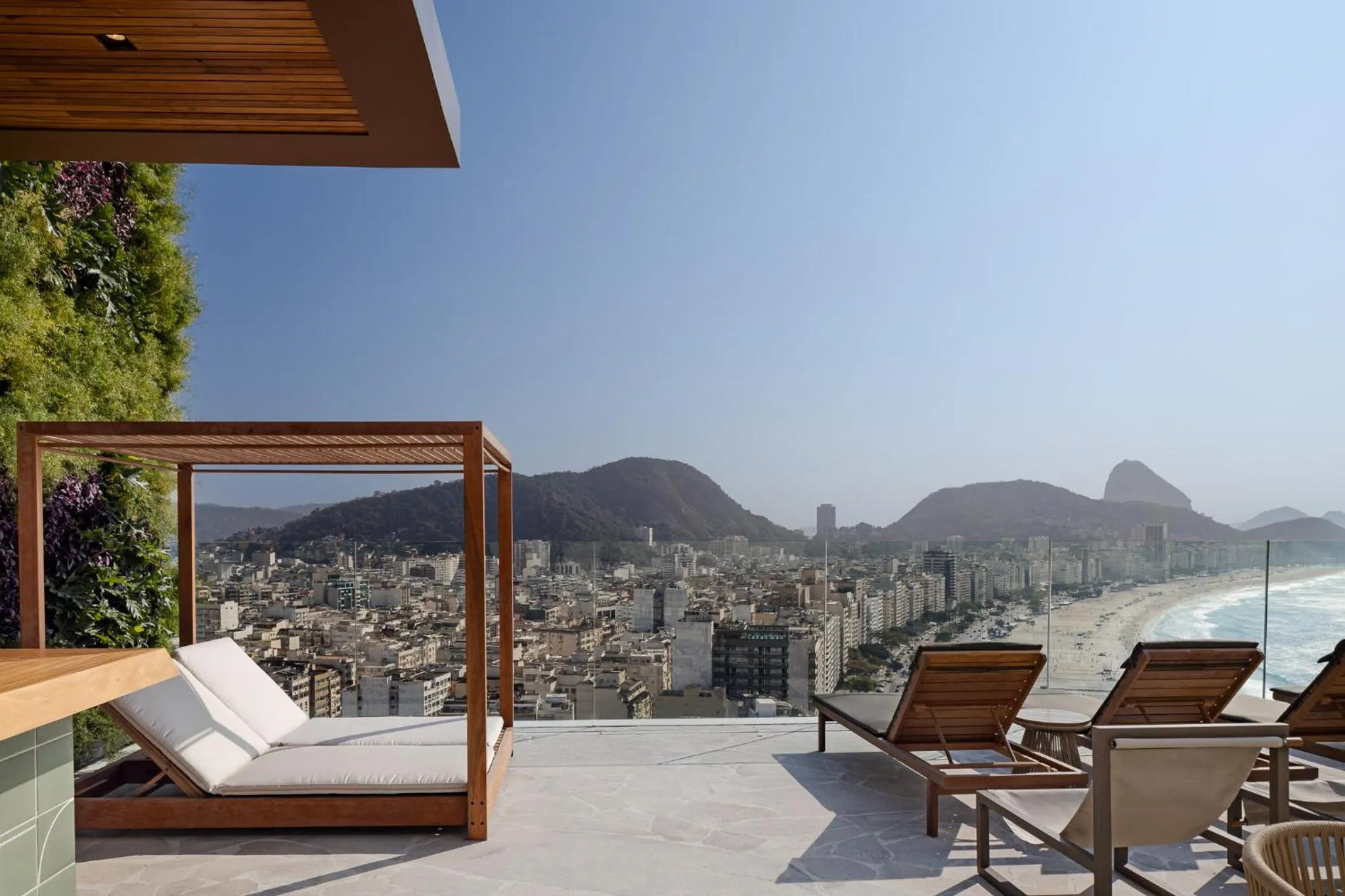 Solarium in Rio Othon Palace