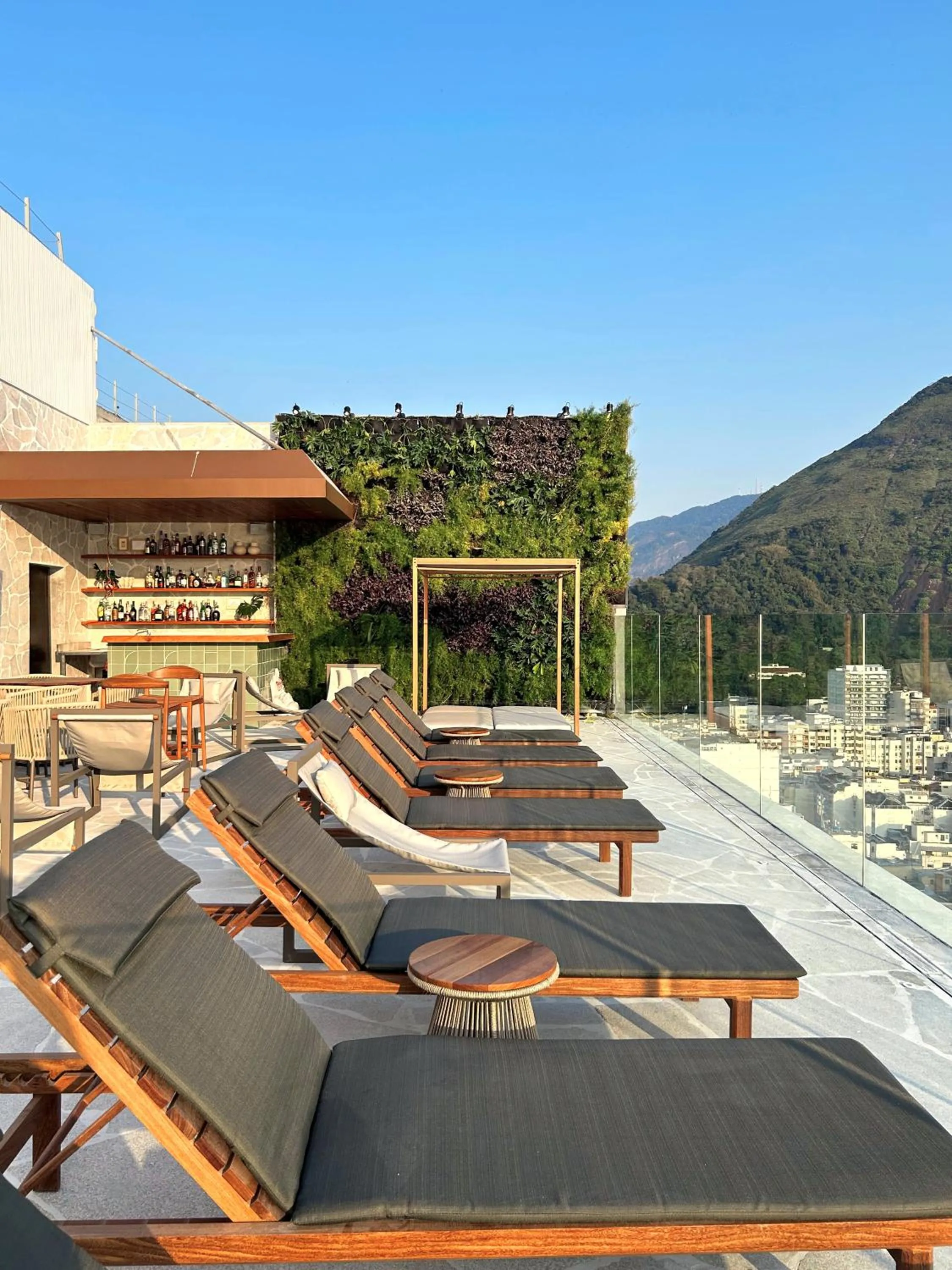 Solarium in Rio Othon Palace