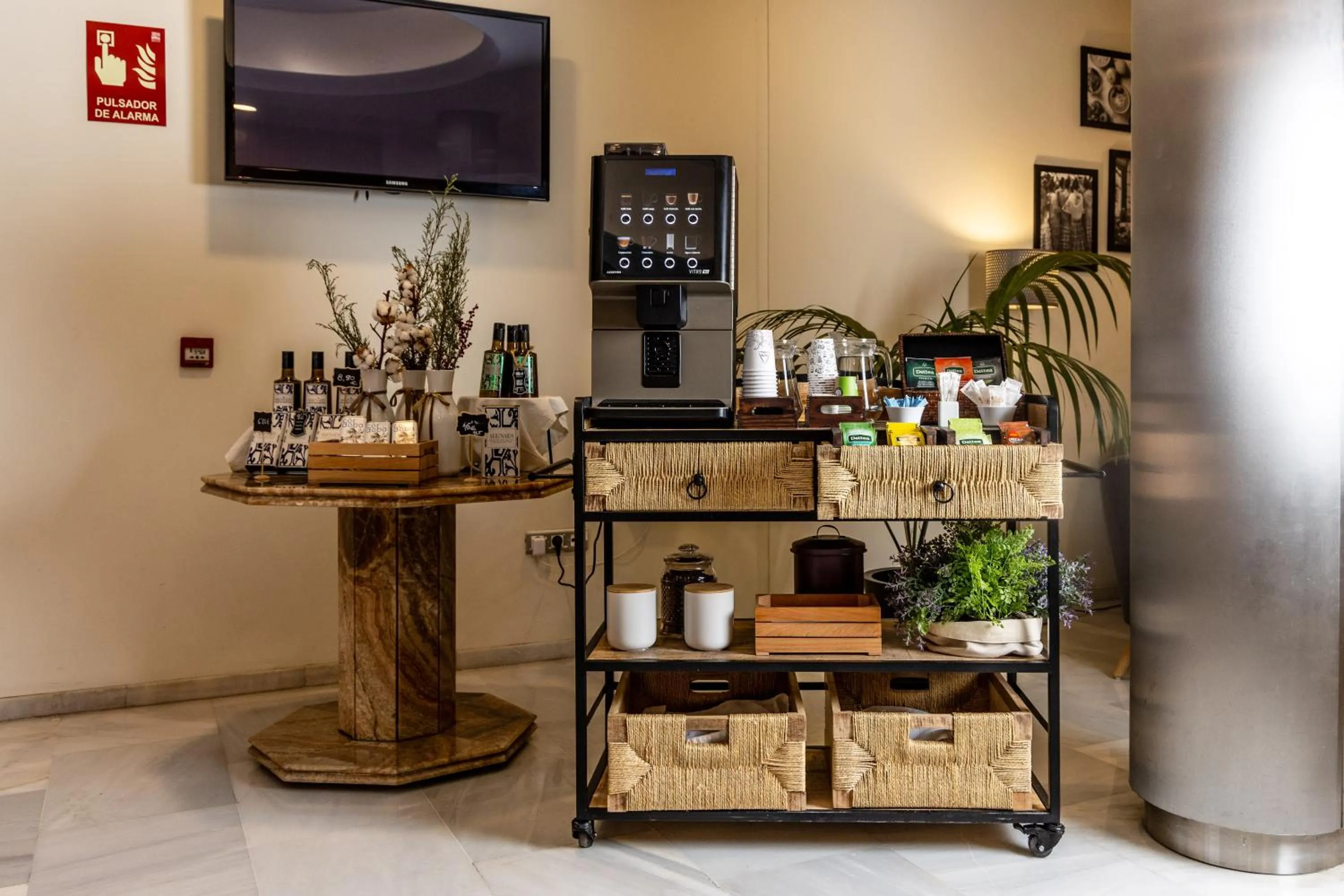 Decorative detail in Hotel Serrano